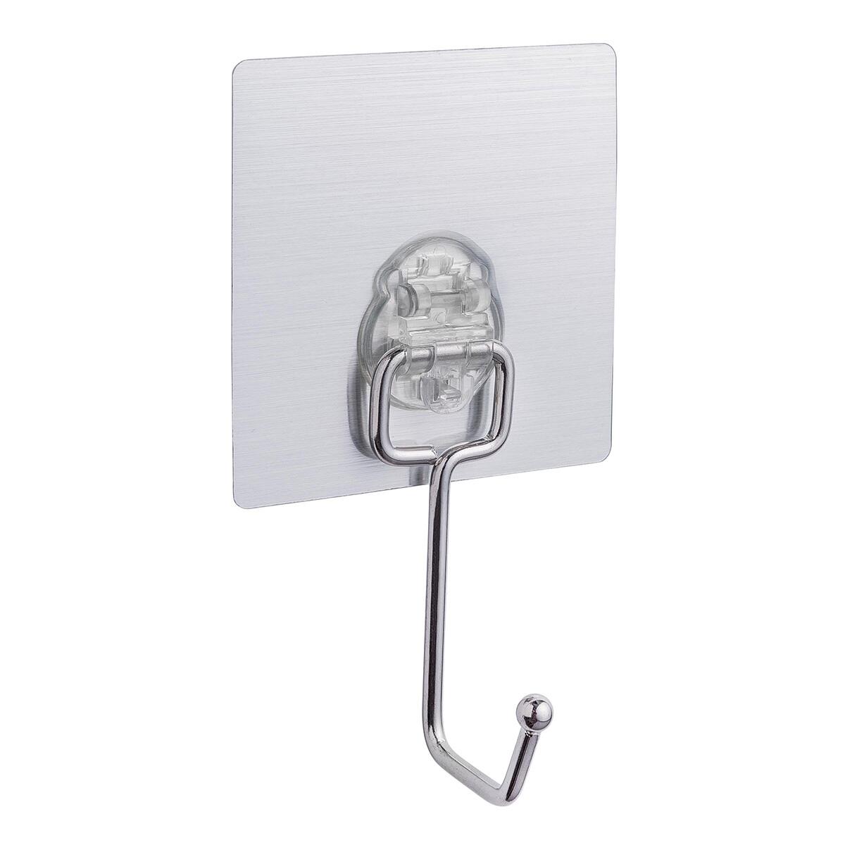 Cabide De AÃ§o Inox FixaÃ§Ã£o Adesiva Kala