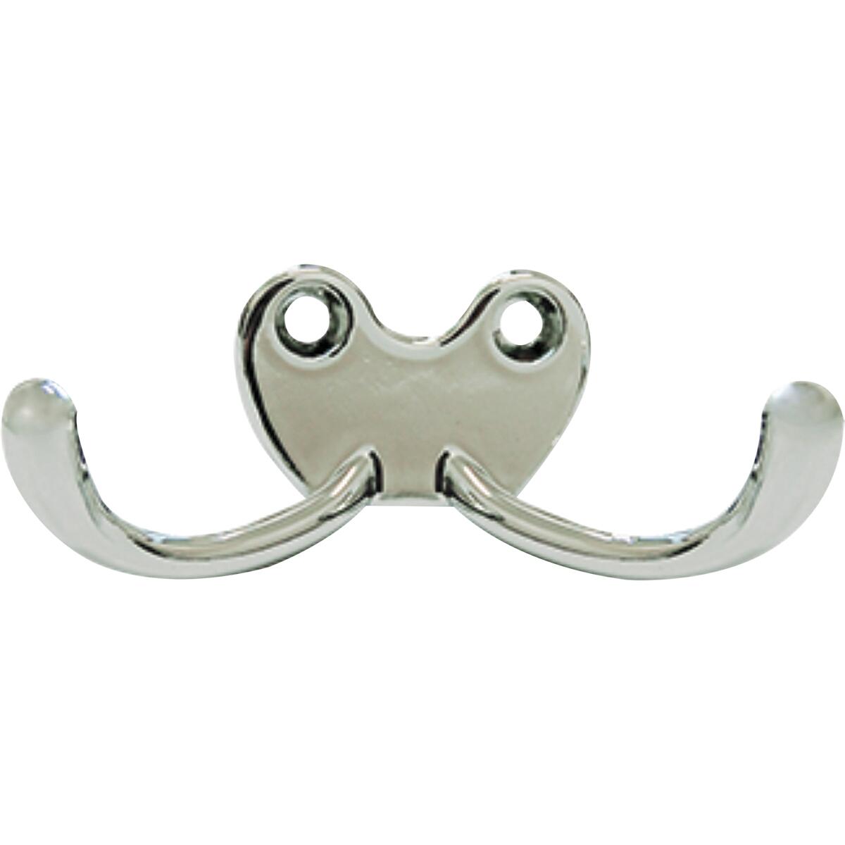Cabide Duplo Horizontal Branco 24 PeÃ§as