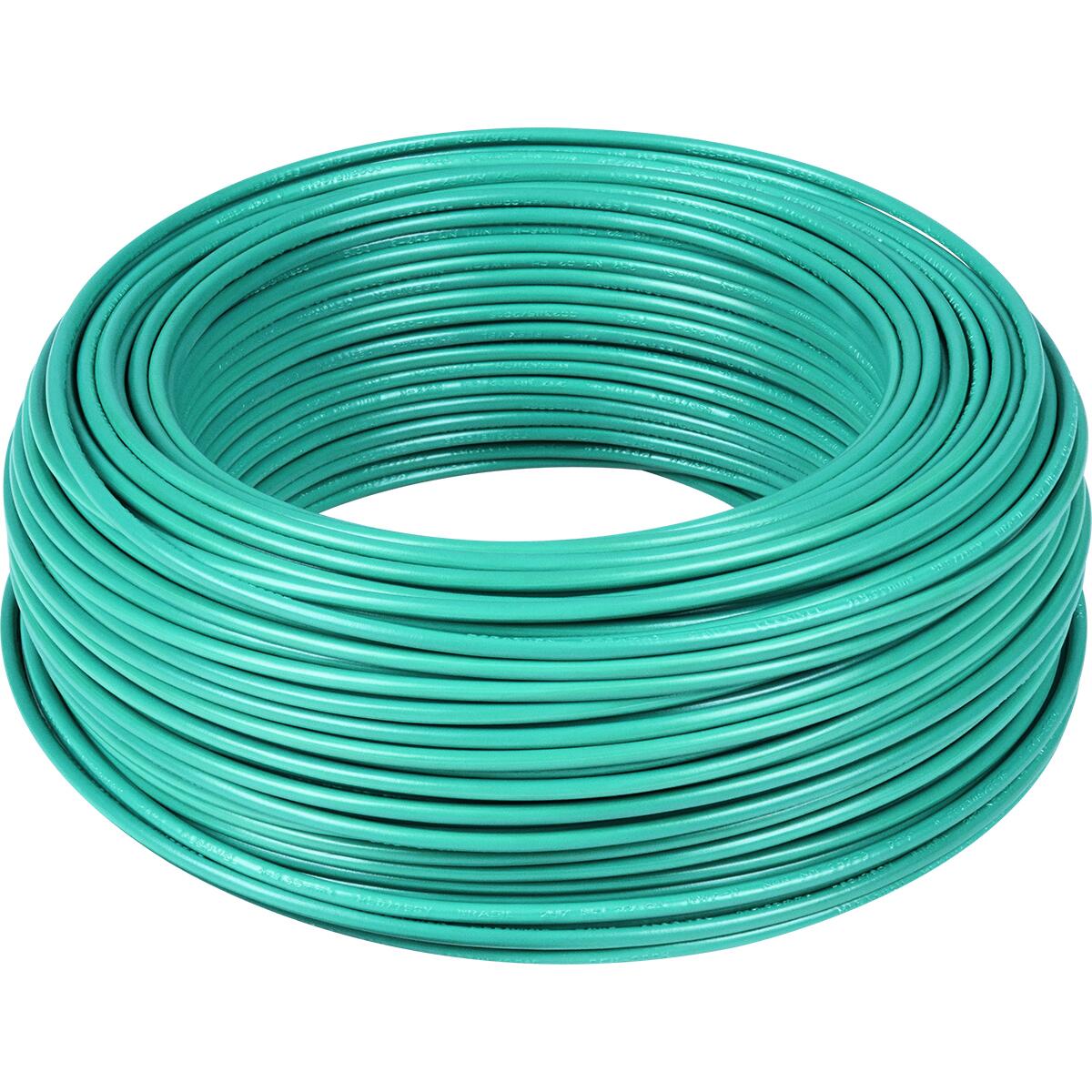 Cabo FlexÃ­vel 4Mm Verde 750V 100M Megatron