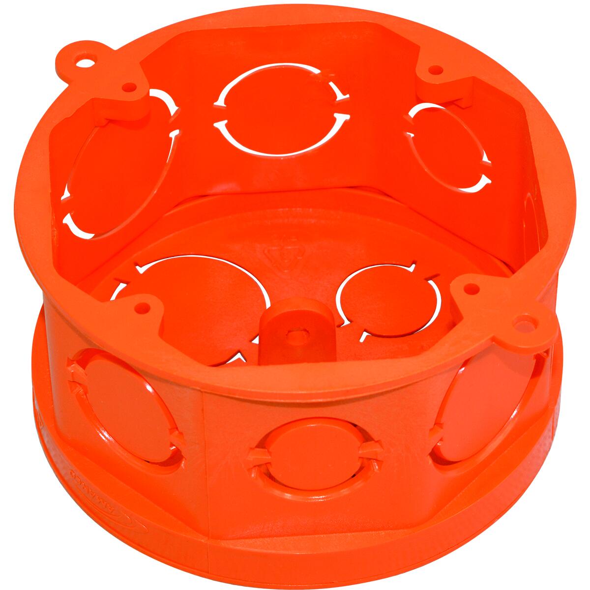 Caixa Luz Octogonal Amanco Flex 4X4 Laranja Móvel