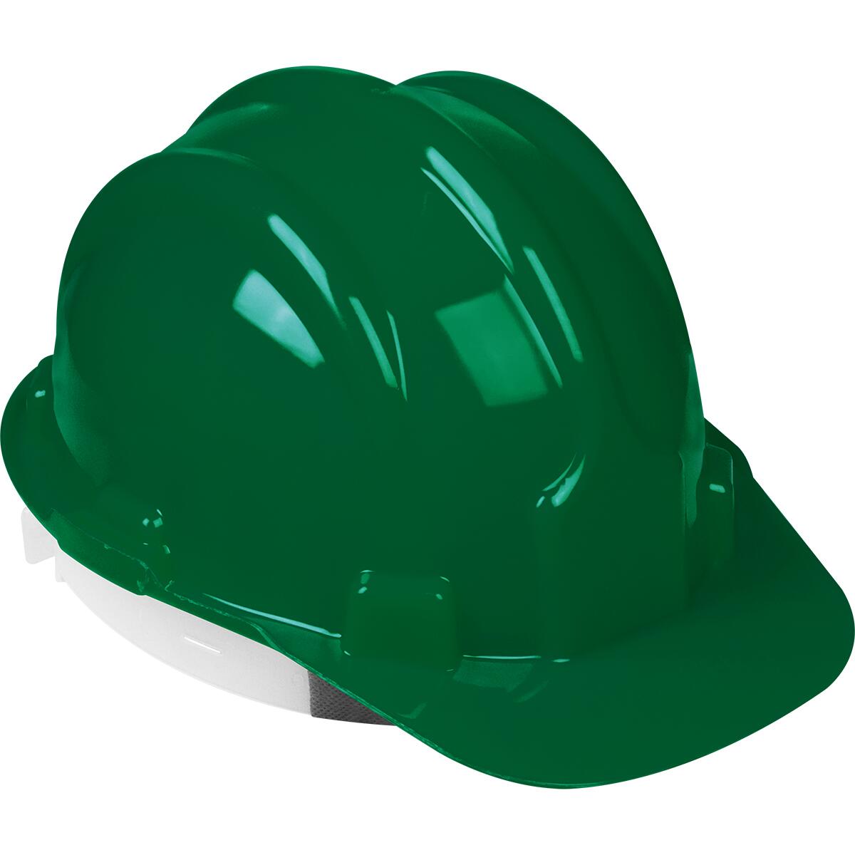 Capacete De SeguranÃ§a Com Carneira E Aba Frontal Verde Worker