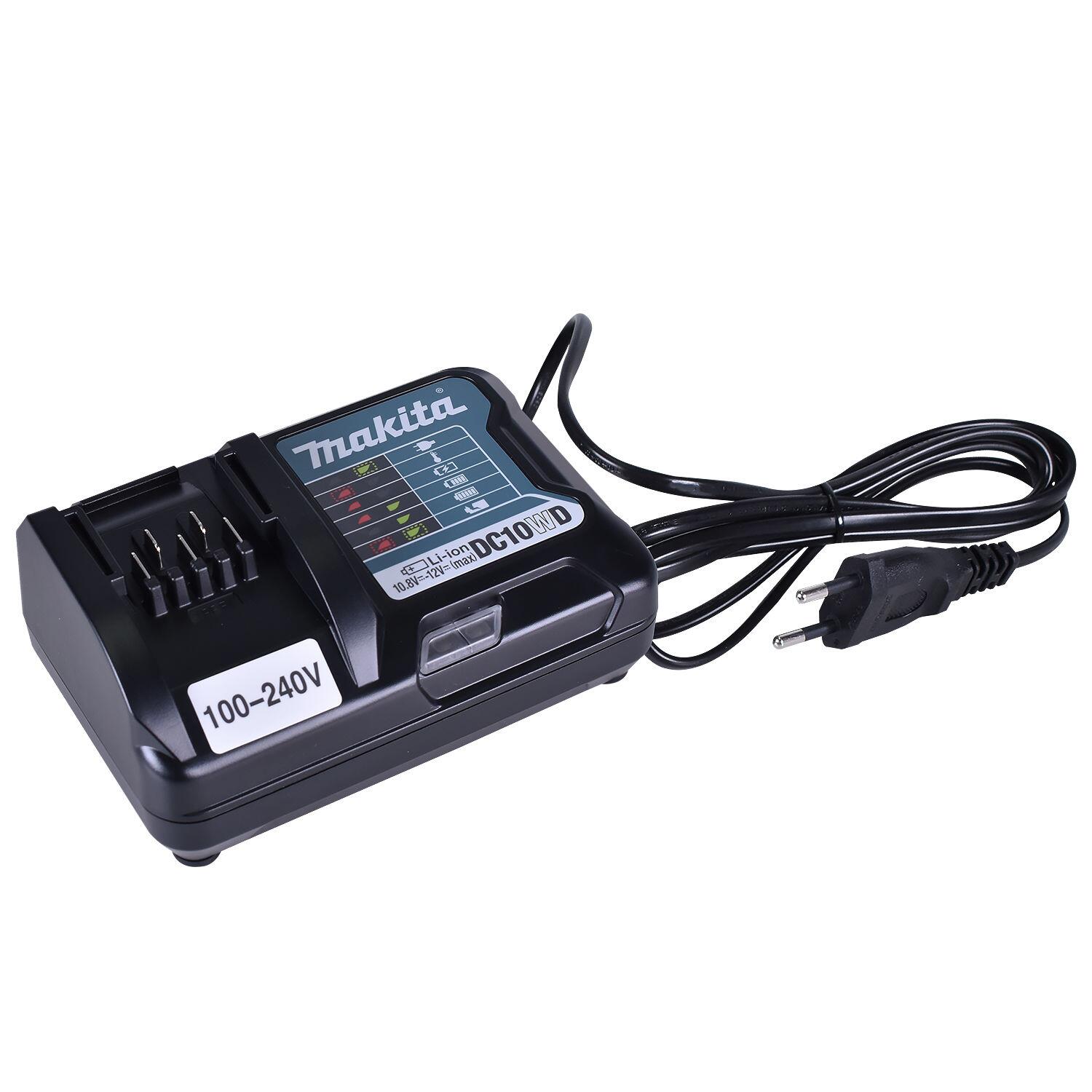 Carregador De Bateria Ion De LÃ­tio 12V Dc10Wd Makita -Bivolt