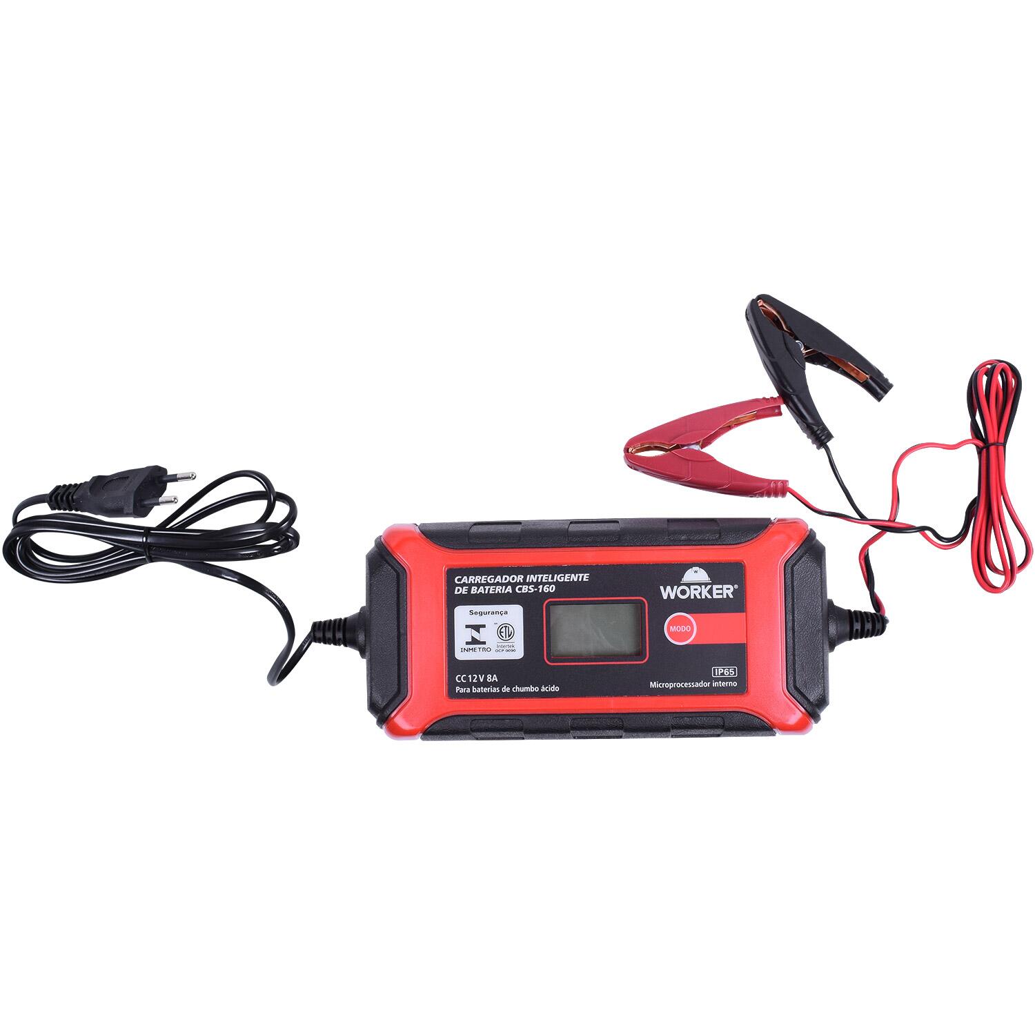 Carregador Inteligente De Baterias Cbs-160 Worker – 220V