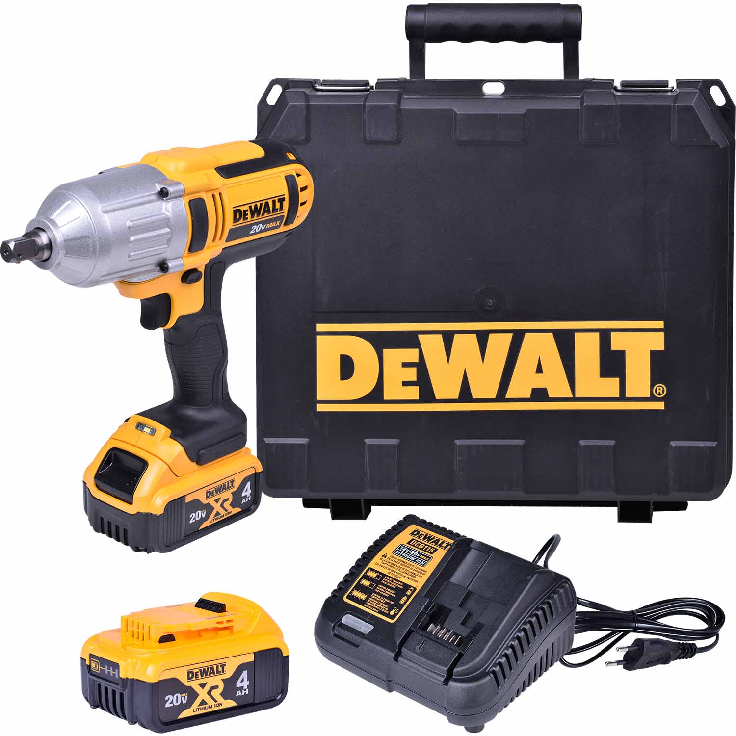 Chave De Impacto Ã€ Bateria 1/2″ 1500Rpm 20V Max 127V Dewalt