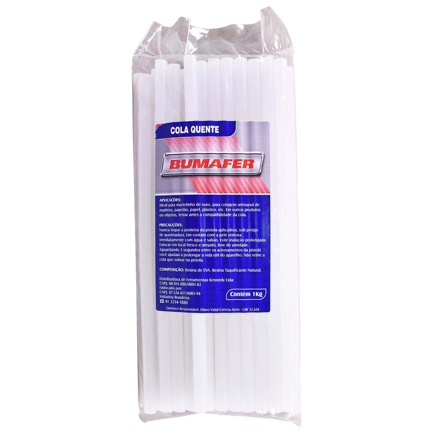 Cola BastÃ£o Semitransparente 1Kg Bmfcsemi Bumafer