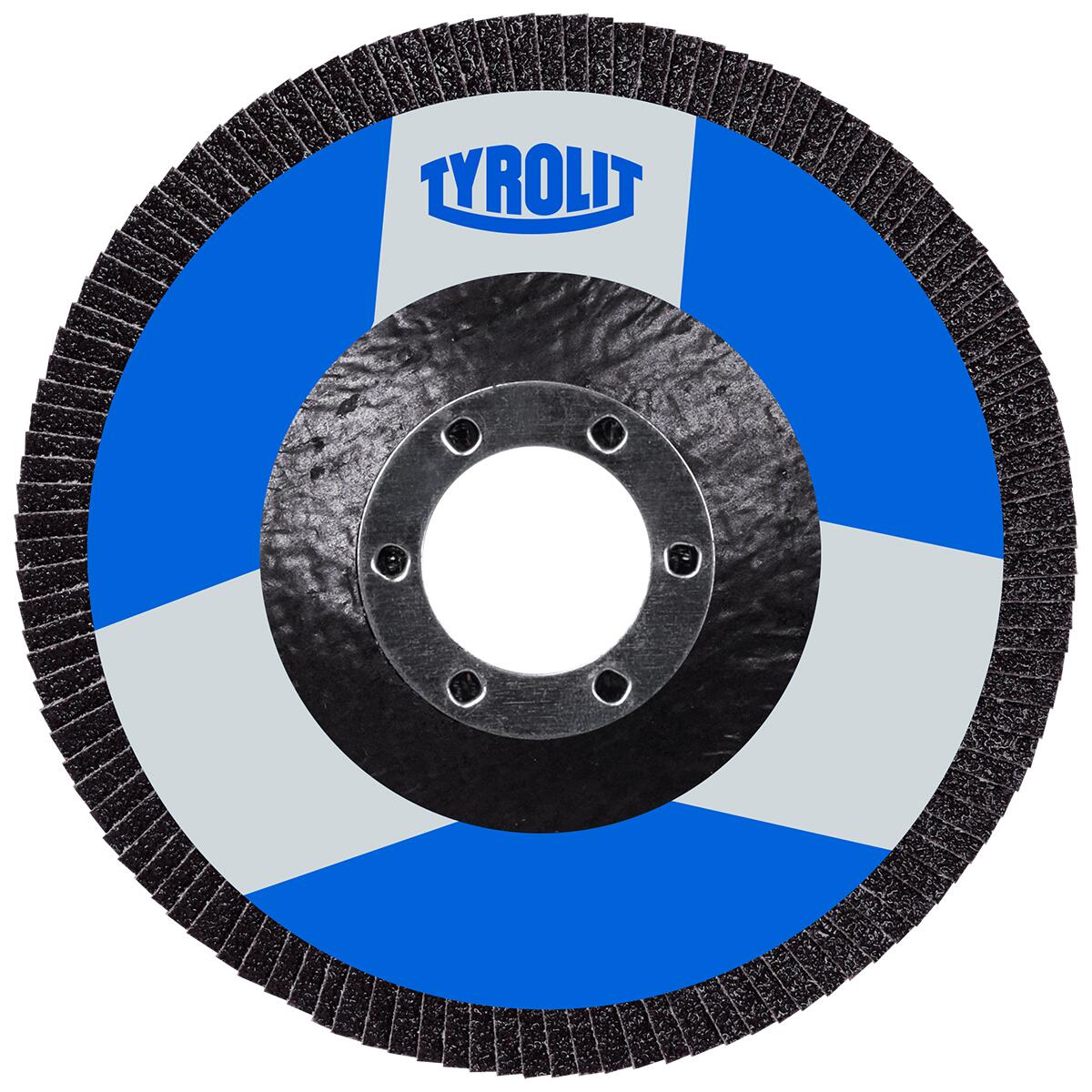 Disco Flap Reto G80 Tyrolit 7″x22 Zirconio