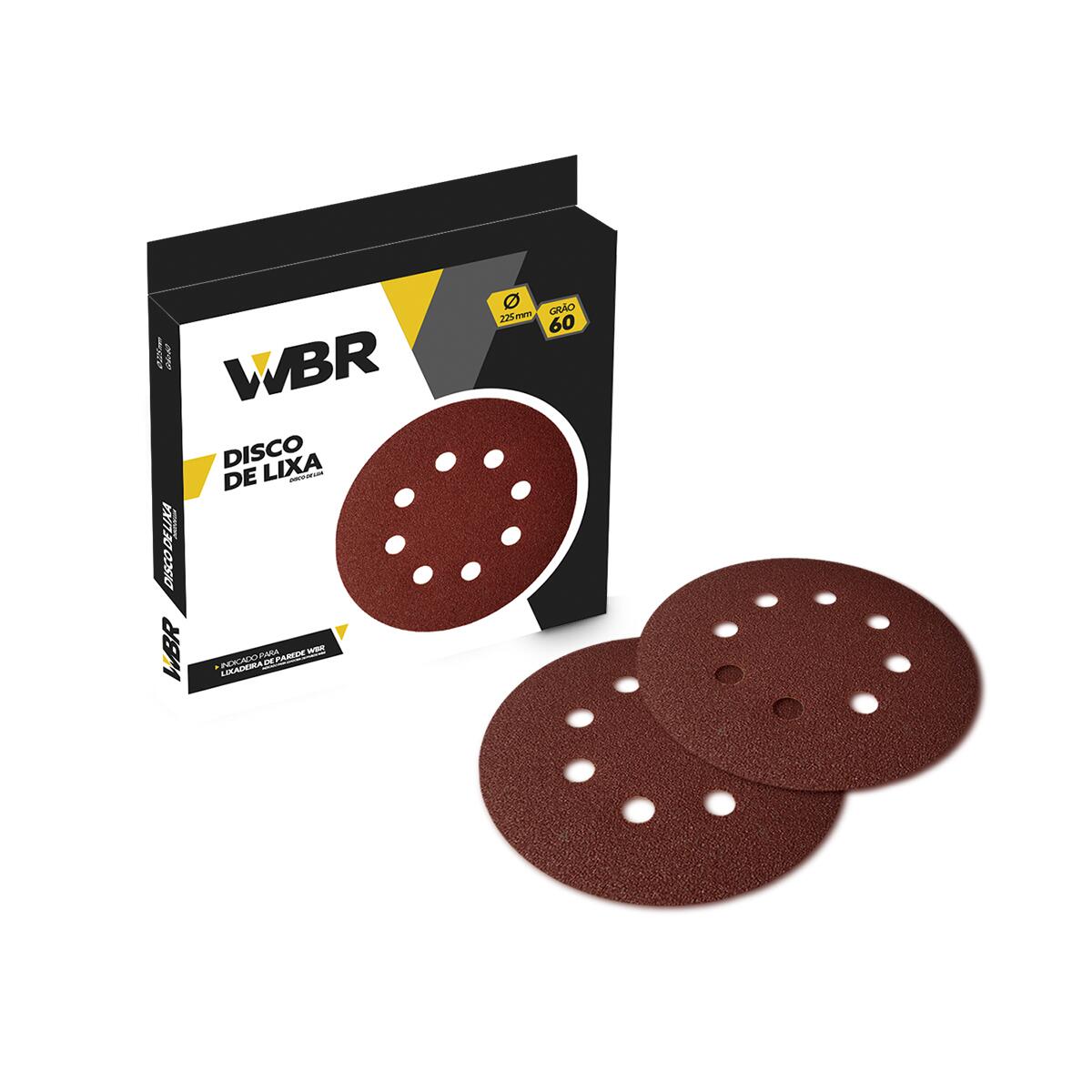 Disco Lixa Wbr 180Mm Grao 120 10Pcs