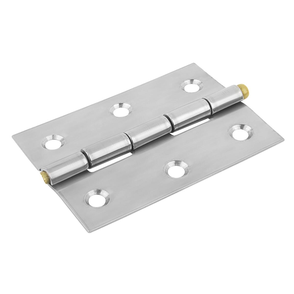 DobradiÃ§a Inox Pino Simples 3″ Kala 24 PeÃ§as