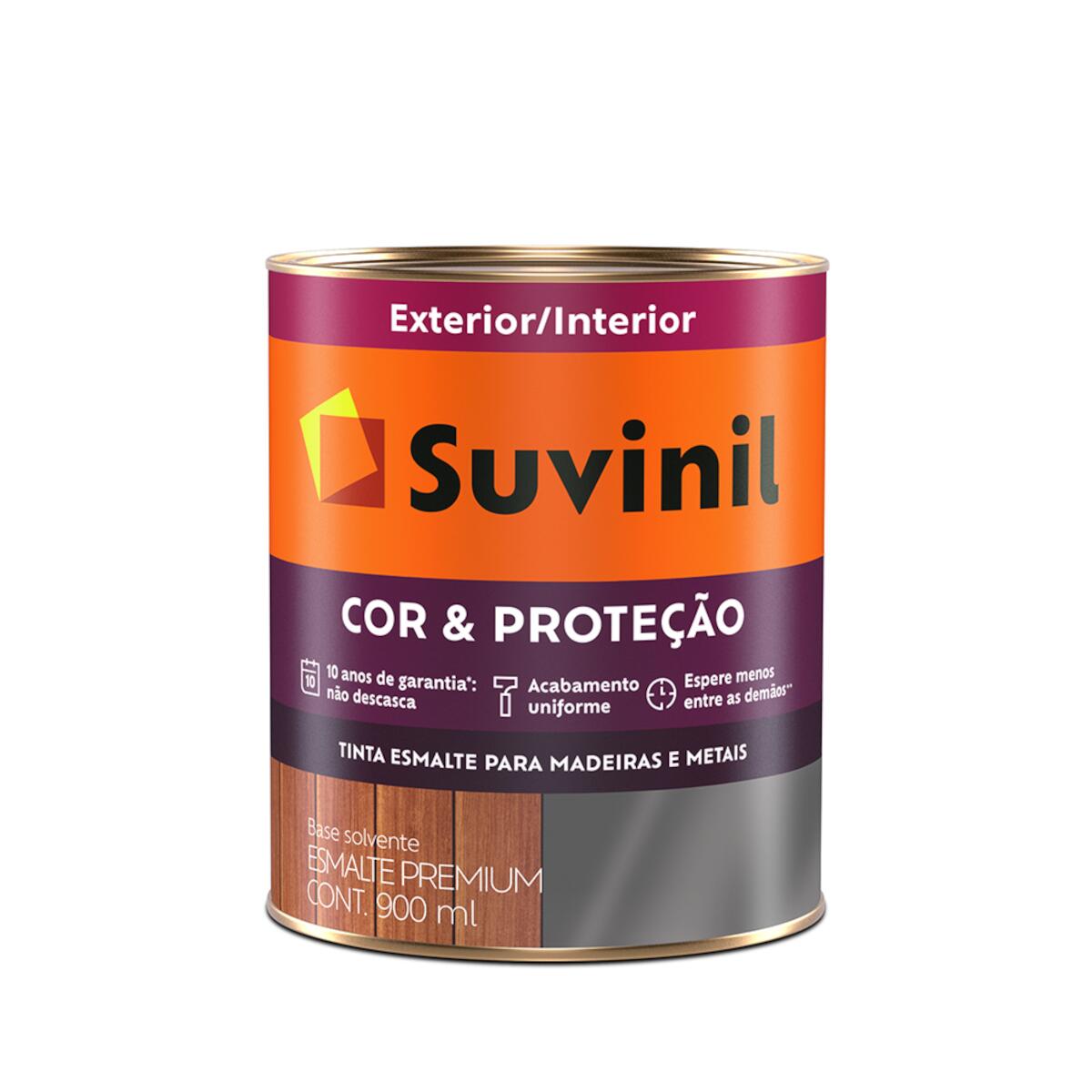 Tinta Esmalte Cor & ProteÃ§Ã£o Fosco Verde Escuro 900Ml Suvinil