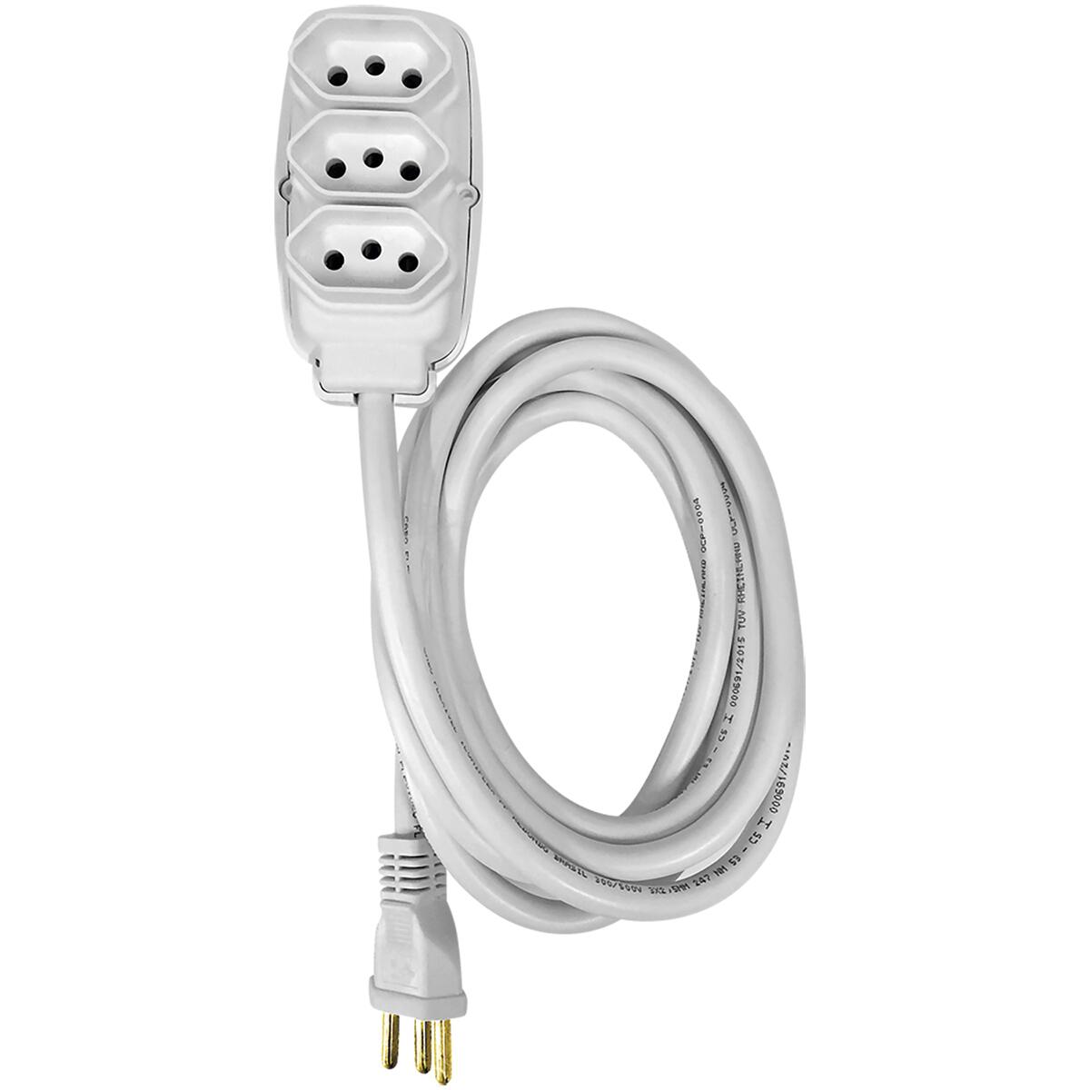 ExtensÃ£o ElÃ©trica Pp Ilumi 3X2,50Mm 3M 20A Br