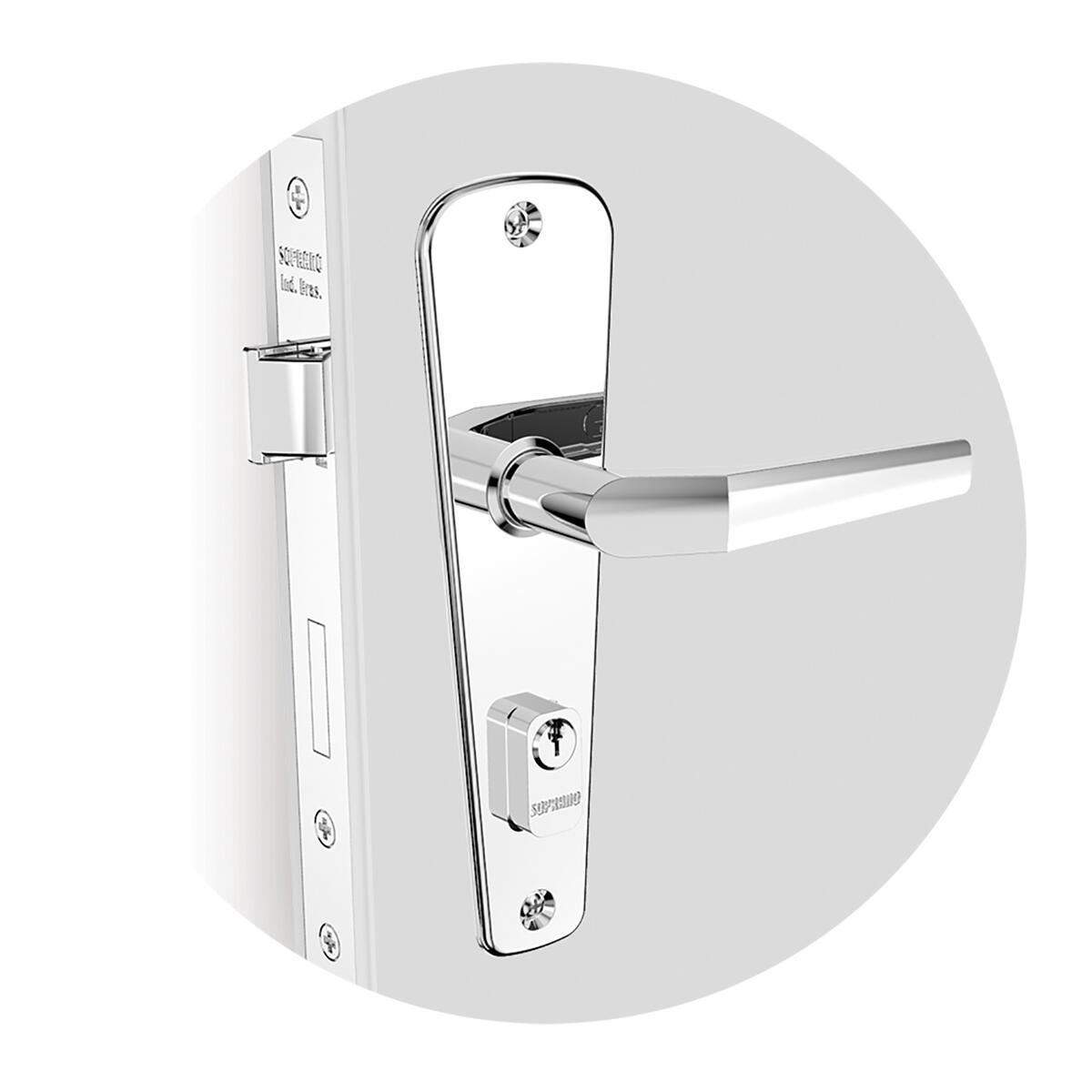 Fechadura Externa Soprano Cr Alav