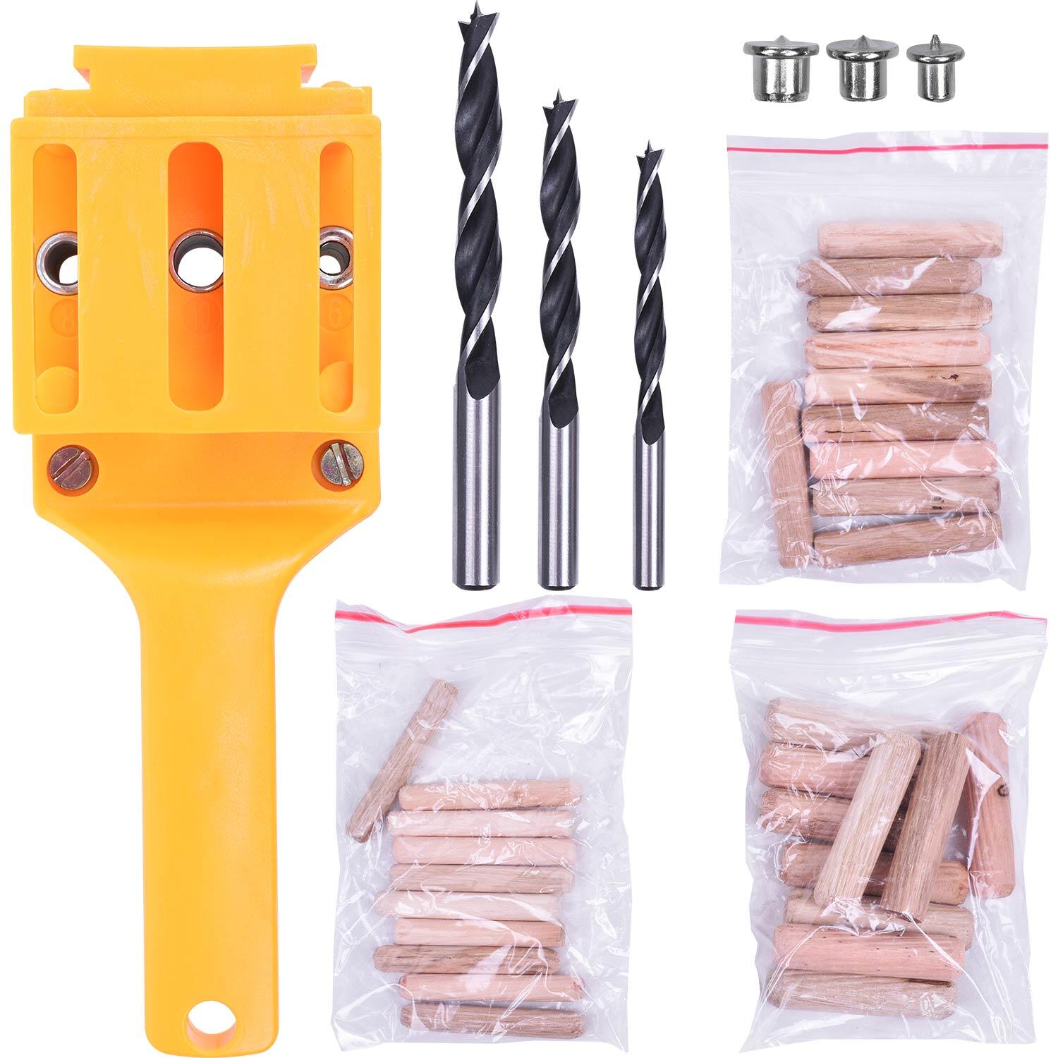 Gabarito De FuraÃ§Ã£o Com Brocas 6, 8 E 10Mm Bumafer
