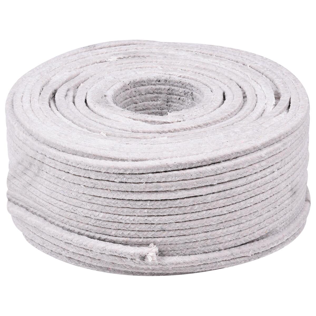 Gaxeta Quadrada De AlgodÃ£o 3/16″ 5Kg Branca Worker