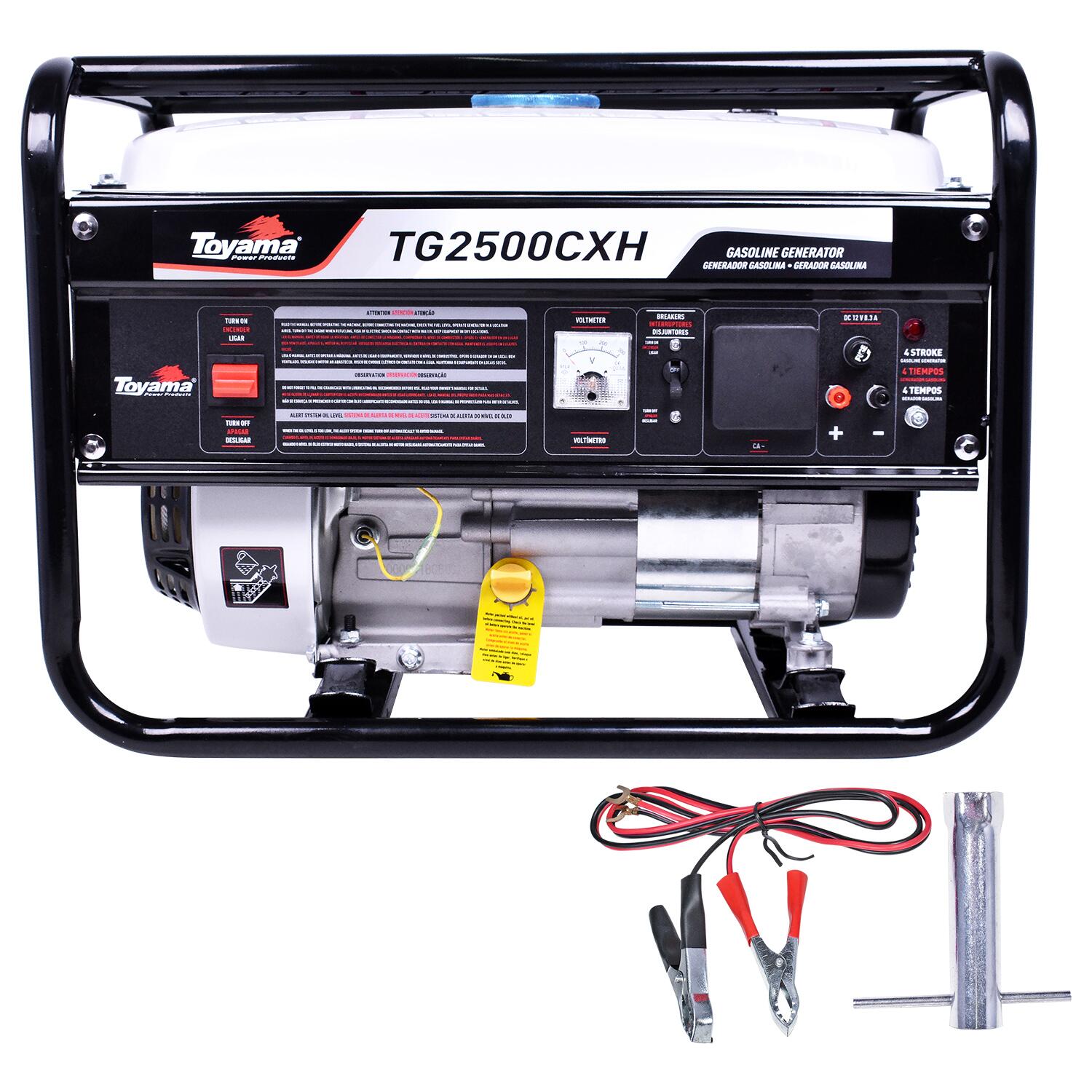 Gerador De Energia A Gasolina 2200W Tg2500Cxh Toyama