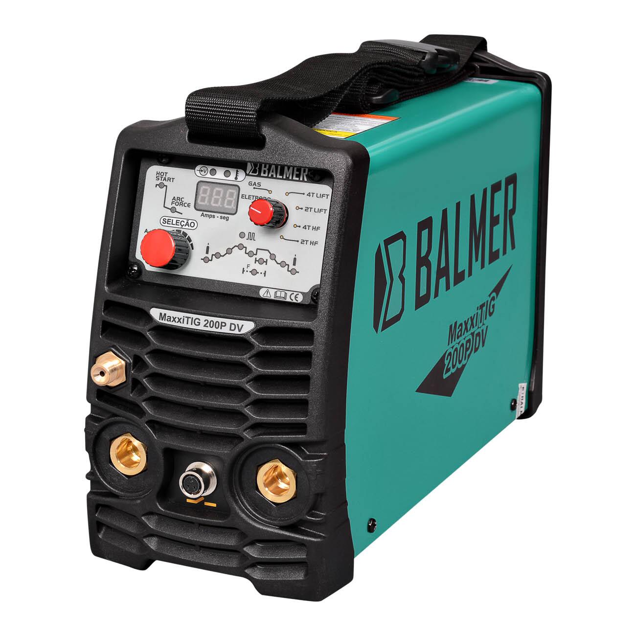 Inversora De Solda Eletrodo Maxxitig 200P Dv 200A Biv Balmer