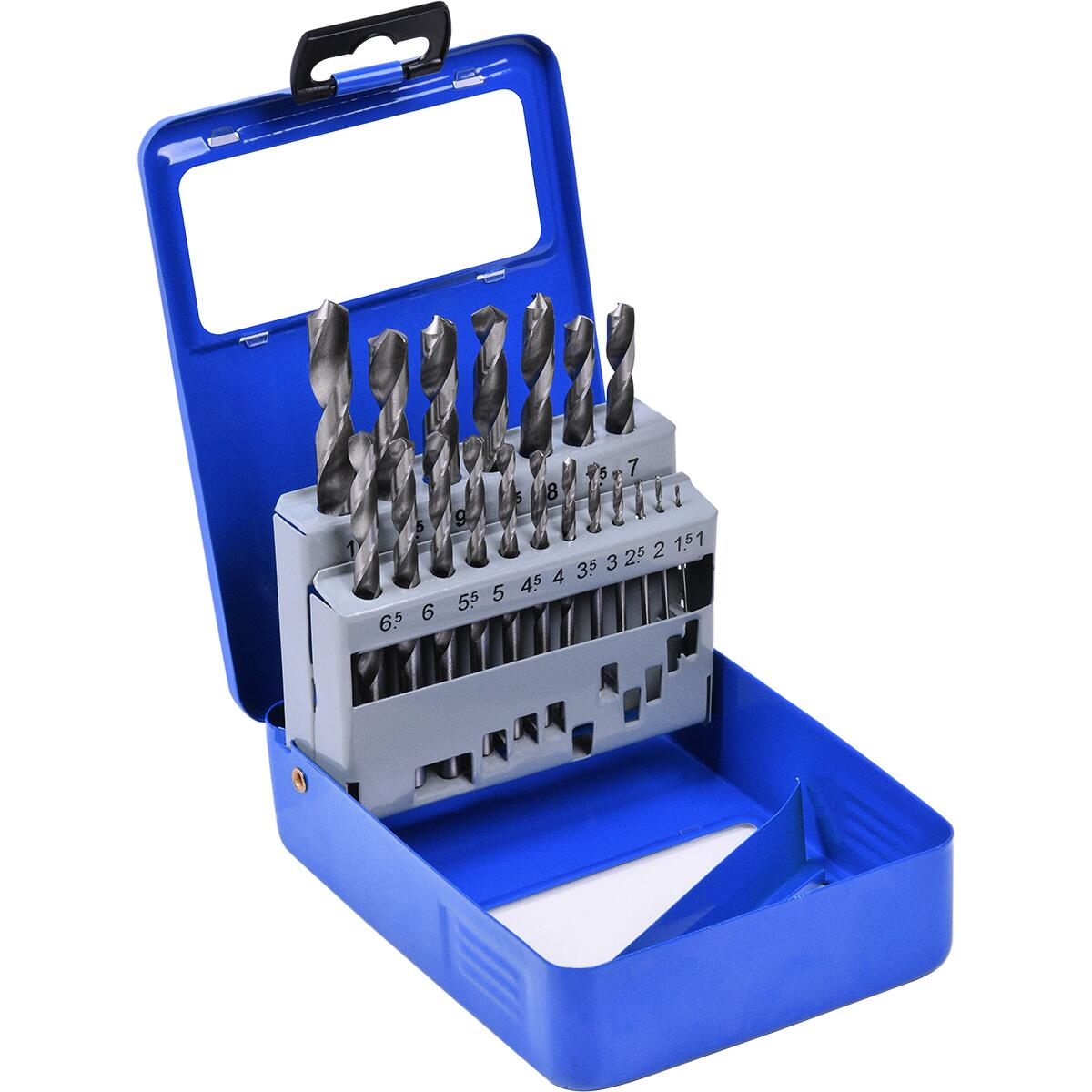 Jogo De Brocas De AÃ§o RÃ¡pido Com 19 PeÃ§as 1X10Mm Kala