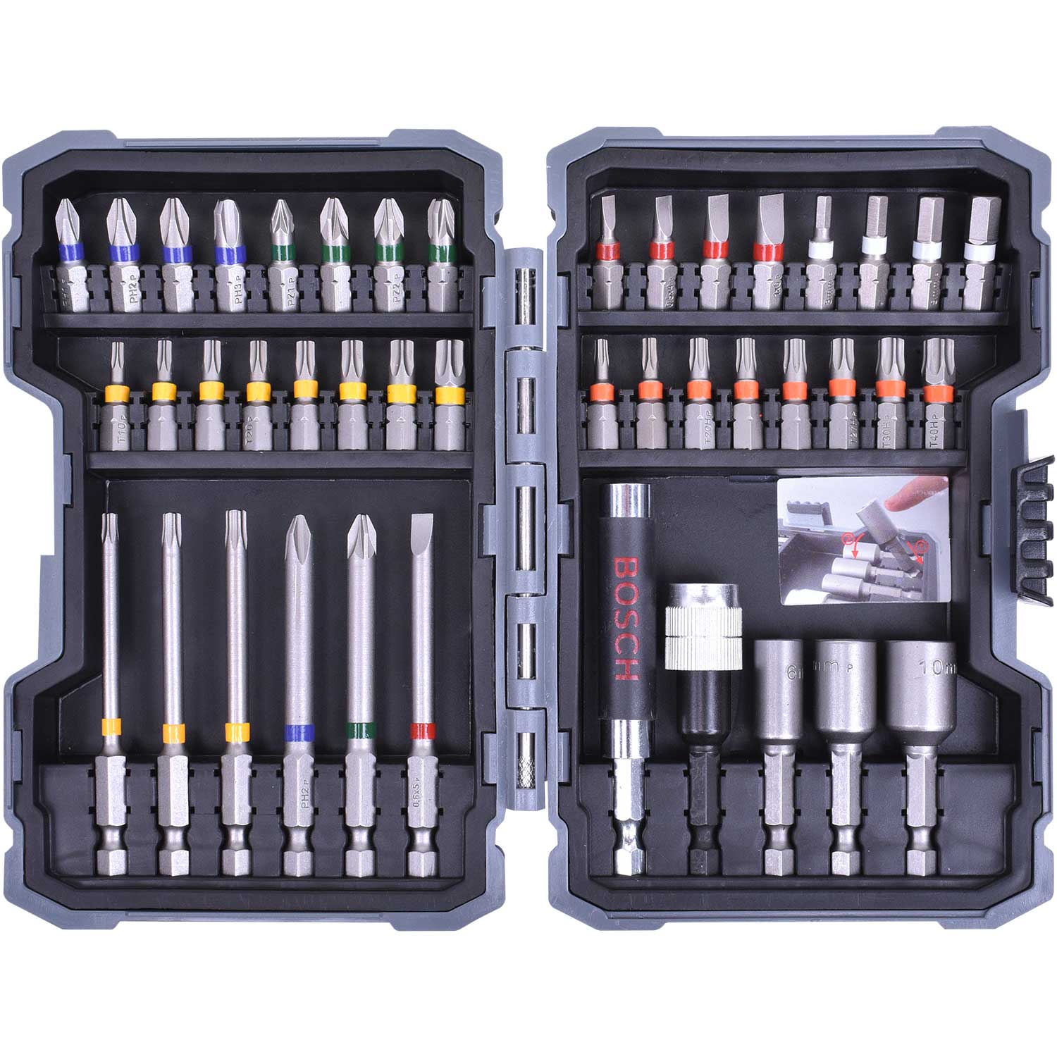 Jogo De Pontas Bits Para Parafusar Set Bits Bosch – 43 PeÃ§as