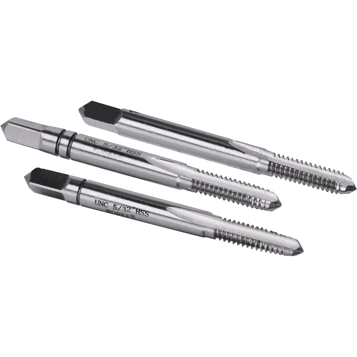 Jogo Macho Manual Din351 Unc 5/32″x32″ 3 PeÃ§as Worker