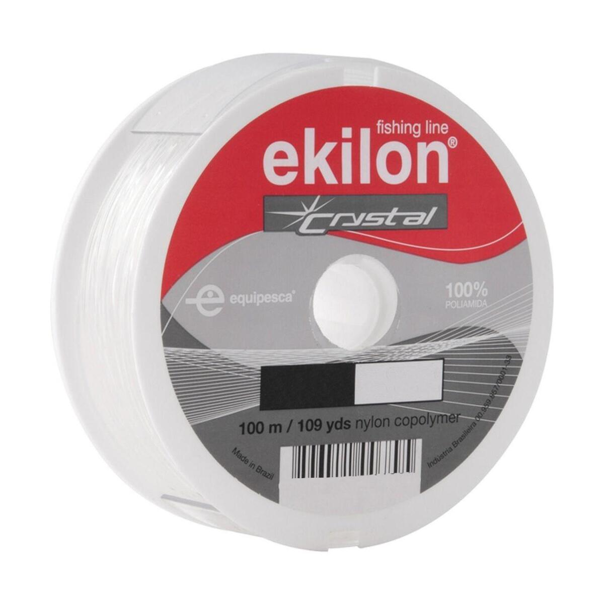 Linha De Pesca 0,45Mm Crystal 100M Ekilon