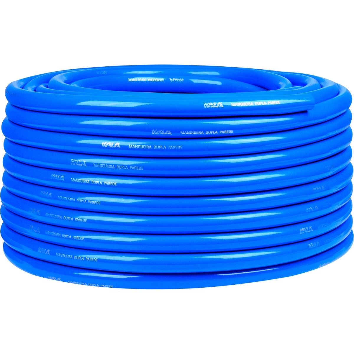 Mangueira De Jardim Parede Dupla Azul 3/4″x2,0Mm 50M Kala