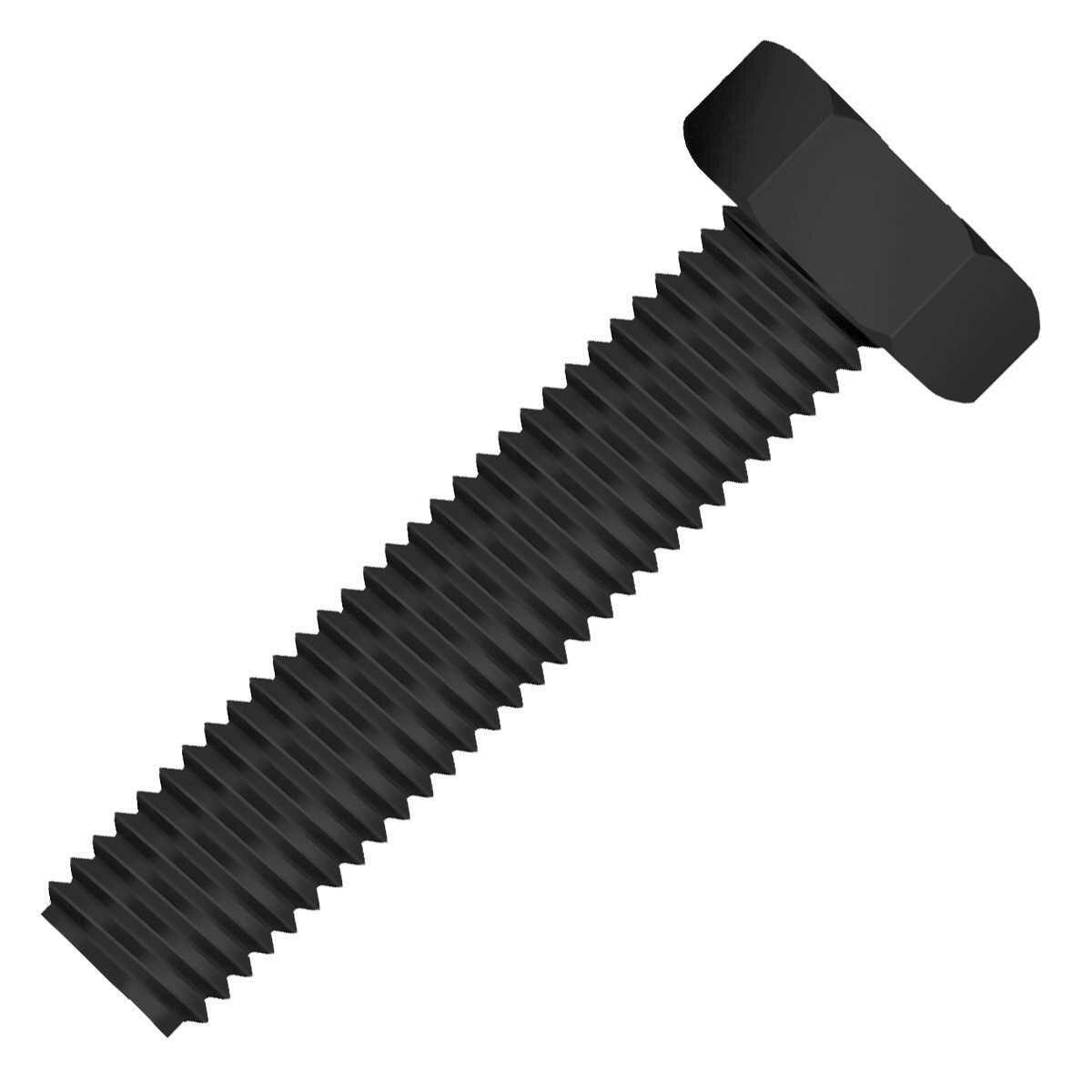 Parafuso Sextavado Classe 8.8 Enegrecido 8Mmx100Mm 50PÃ§s Ciser