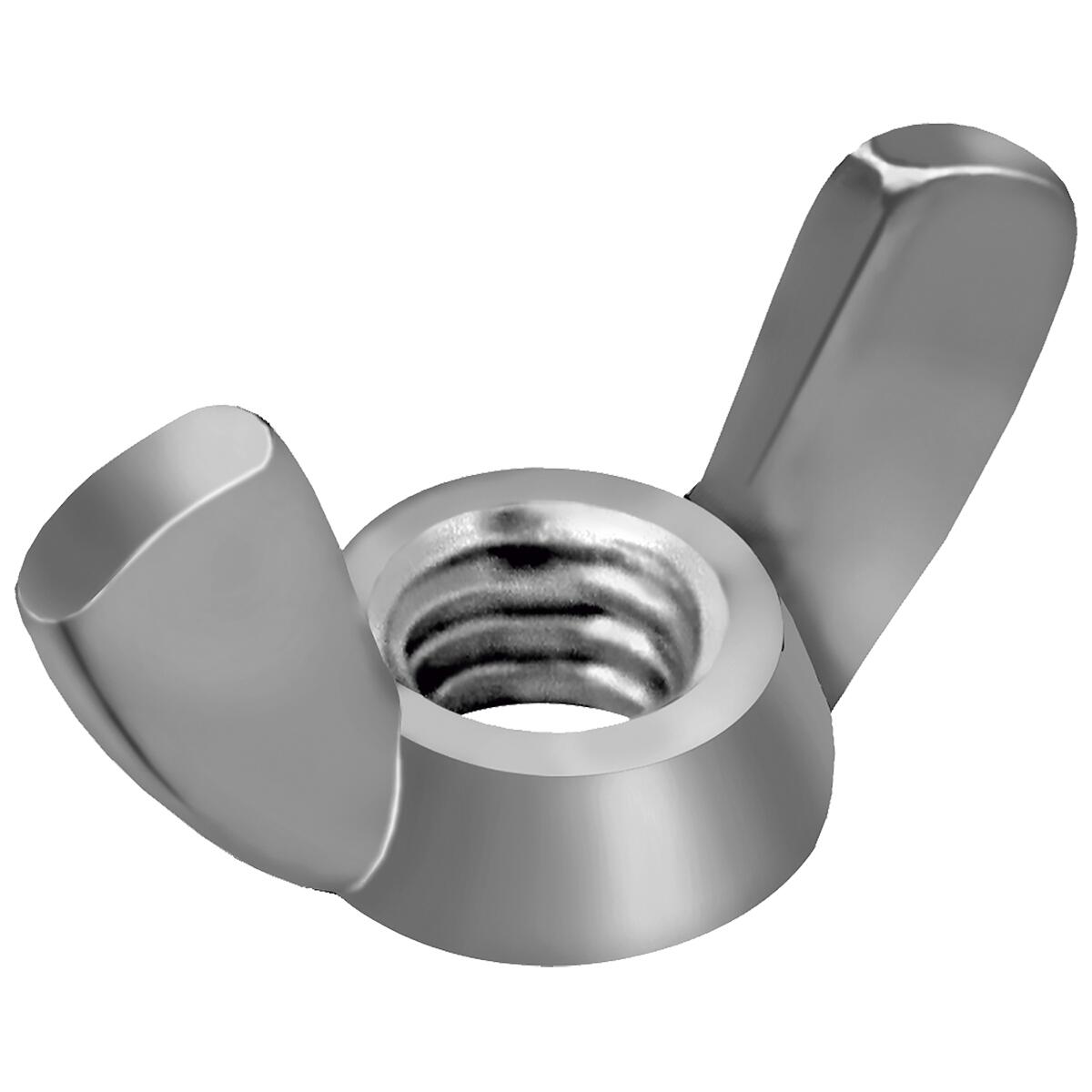 Porca Borboleta Ciser 1/4″ Zincado Unc 500 PeÃ§as