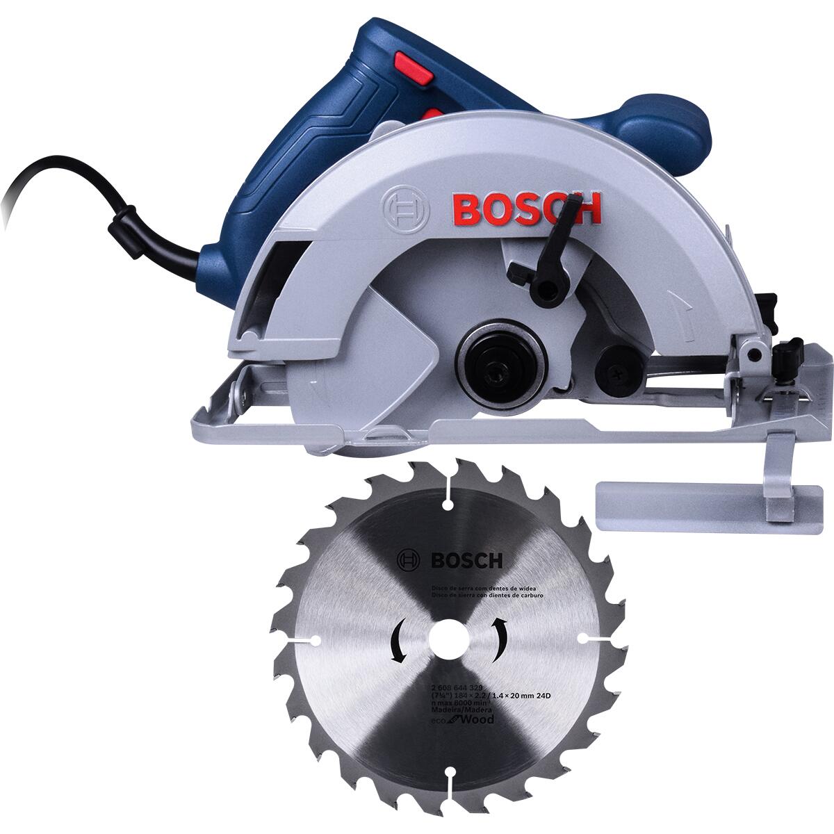 Serra Circular 7.1/4″ 1500W 220V Gsk 150 Bosch