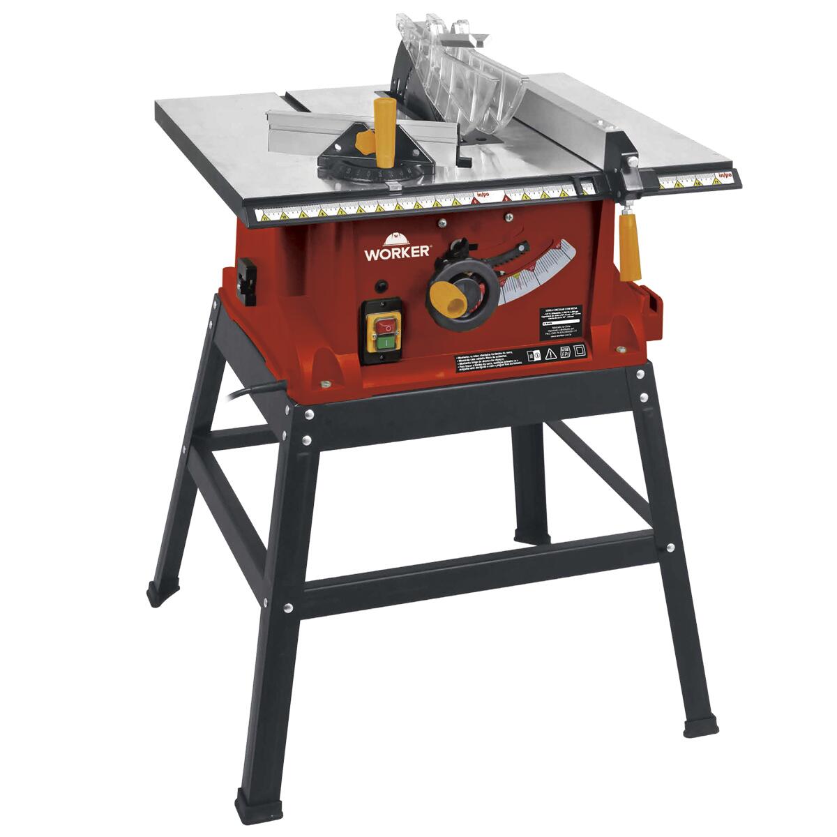 Serra Circular De Bancada 10″ 250Mm 1800W 220V Worker
