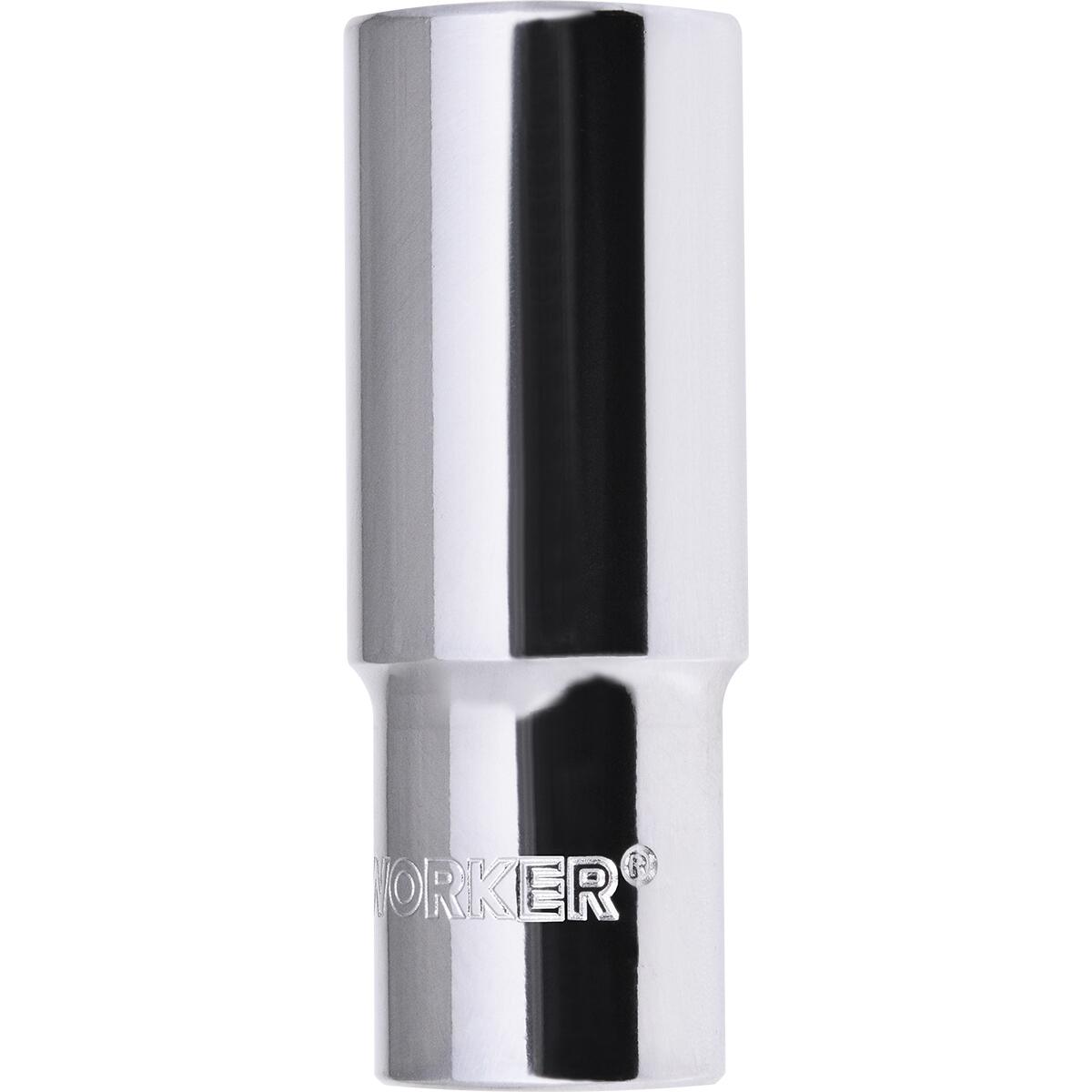 Soquete Estriado Longo Encaixe 1/2″ 22Mm Worker