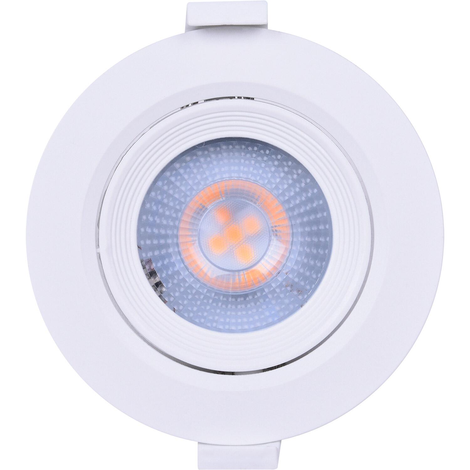 Spot Led Mr11 Embutir Redonda 3W Amarela Liege