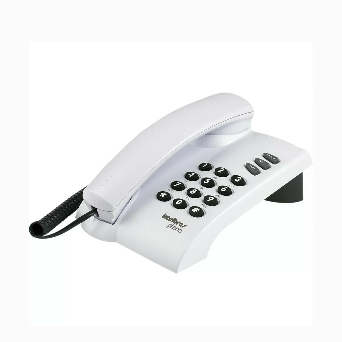 Telefone Mesa Pleno Cinza Ãrtico Intelbras