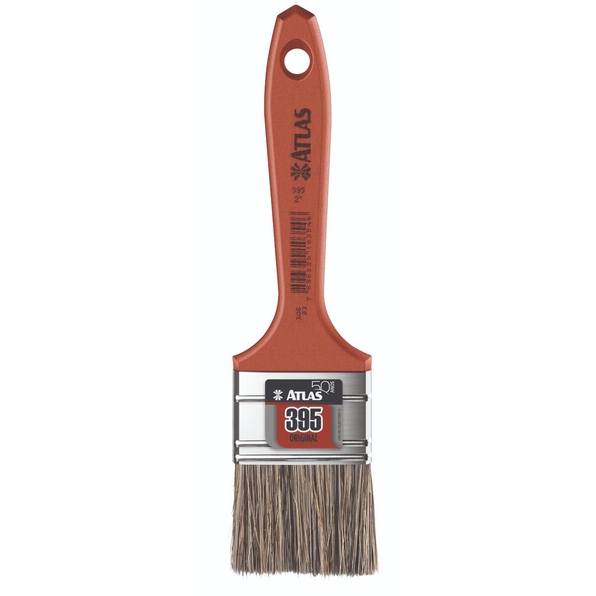 Trincha MÃ©dia 395 Cerda Mista Cabo Creme 2″ Atlas