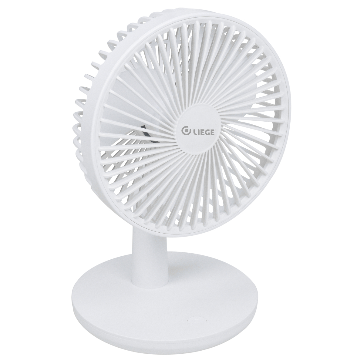 Ventilador De Mesa PortÃ¡til Branco 5W Em Usb Liege
