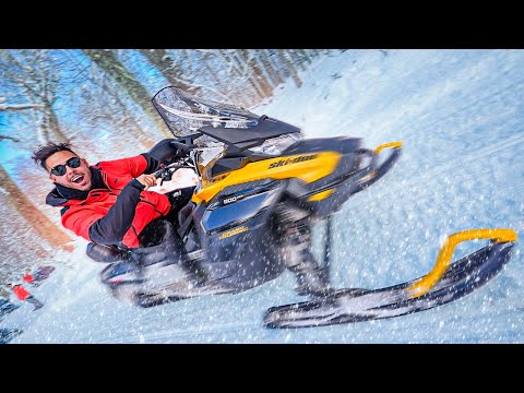 Leia mais sobre o artigo ANDEI PELA PRIMEIRA VEZ EM UM JETSKI DE NEVE 😮