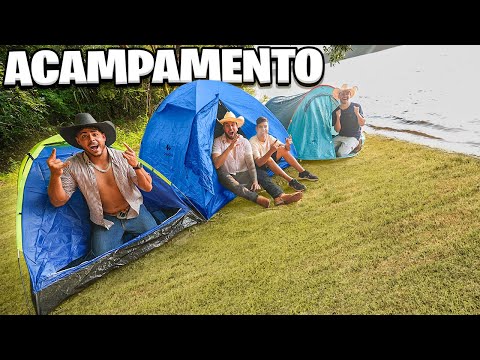 Leia mais sobre o artigo FIZ UM GRANDE ACAMPAMENTO COM MEUS AMIGOS