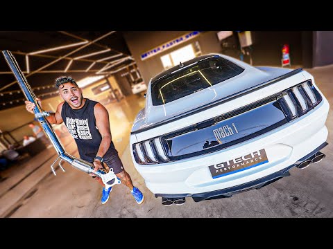 Leia mais sobre o artigo DEIXEI MEU MUSTANG SÓ O CANO ! 😮