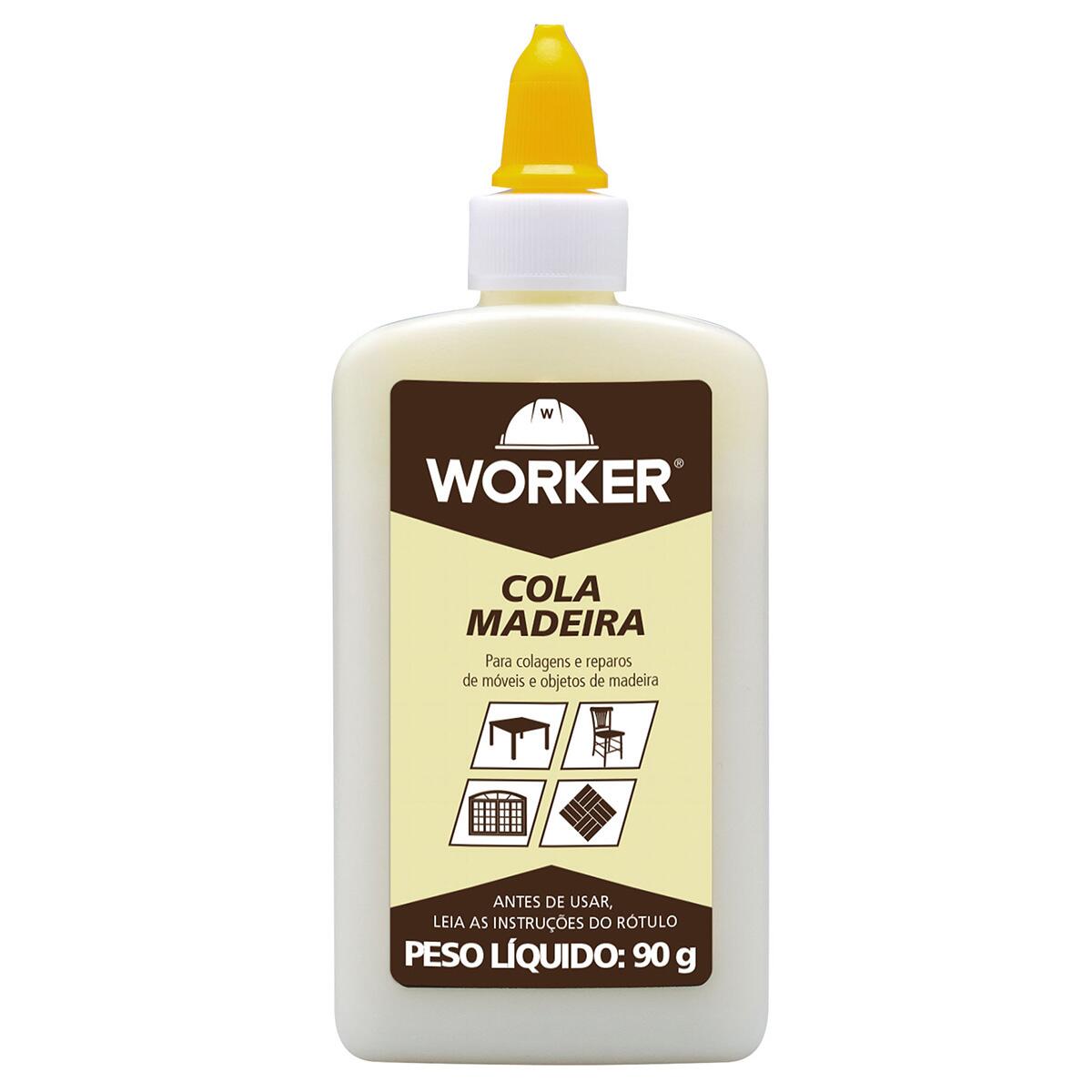 Adesivo Cola Madeira 100G Worker