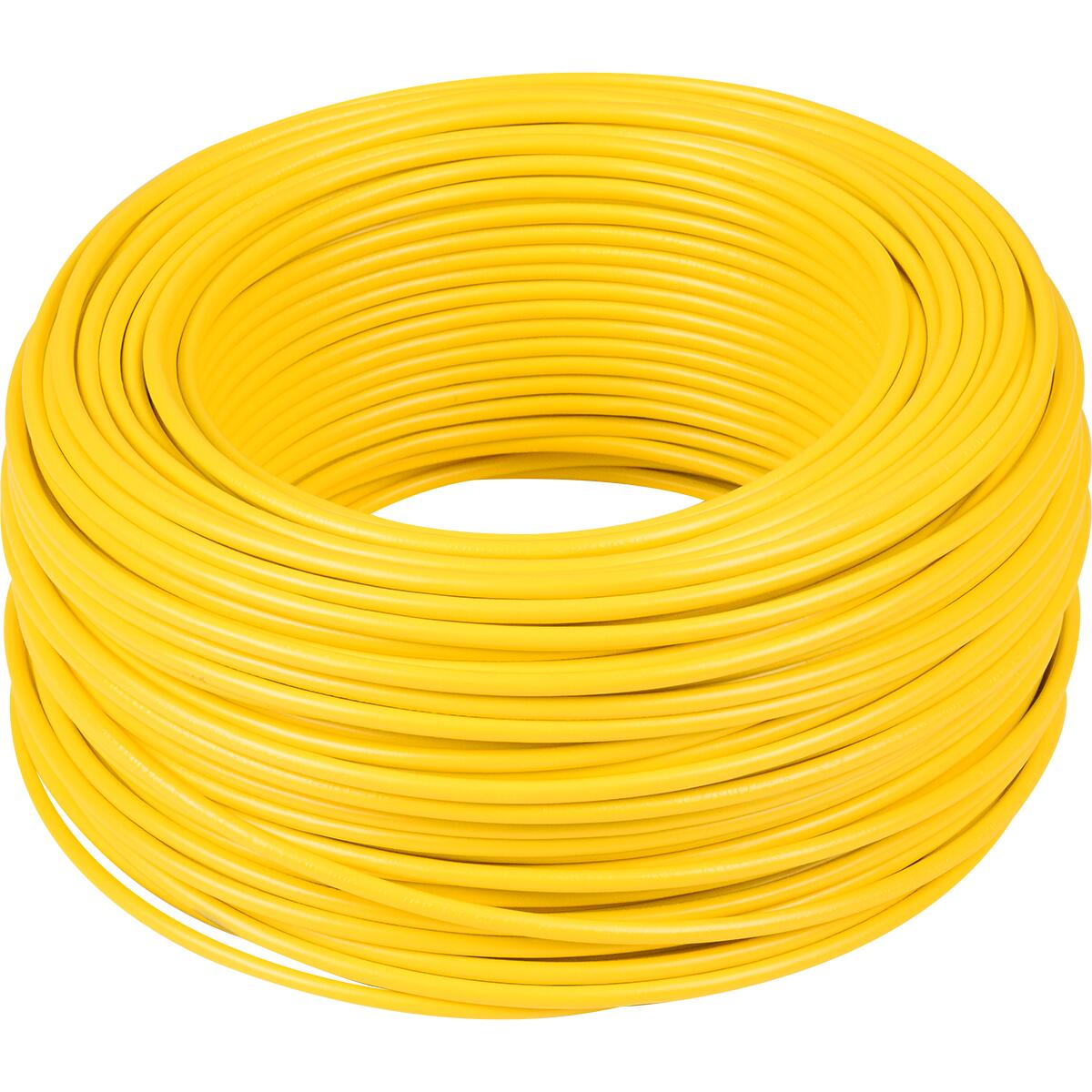 Cabo FlexÃ­vel 2,5Mm Amarelo 750V 100M Megatron