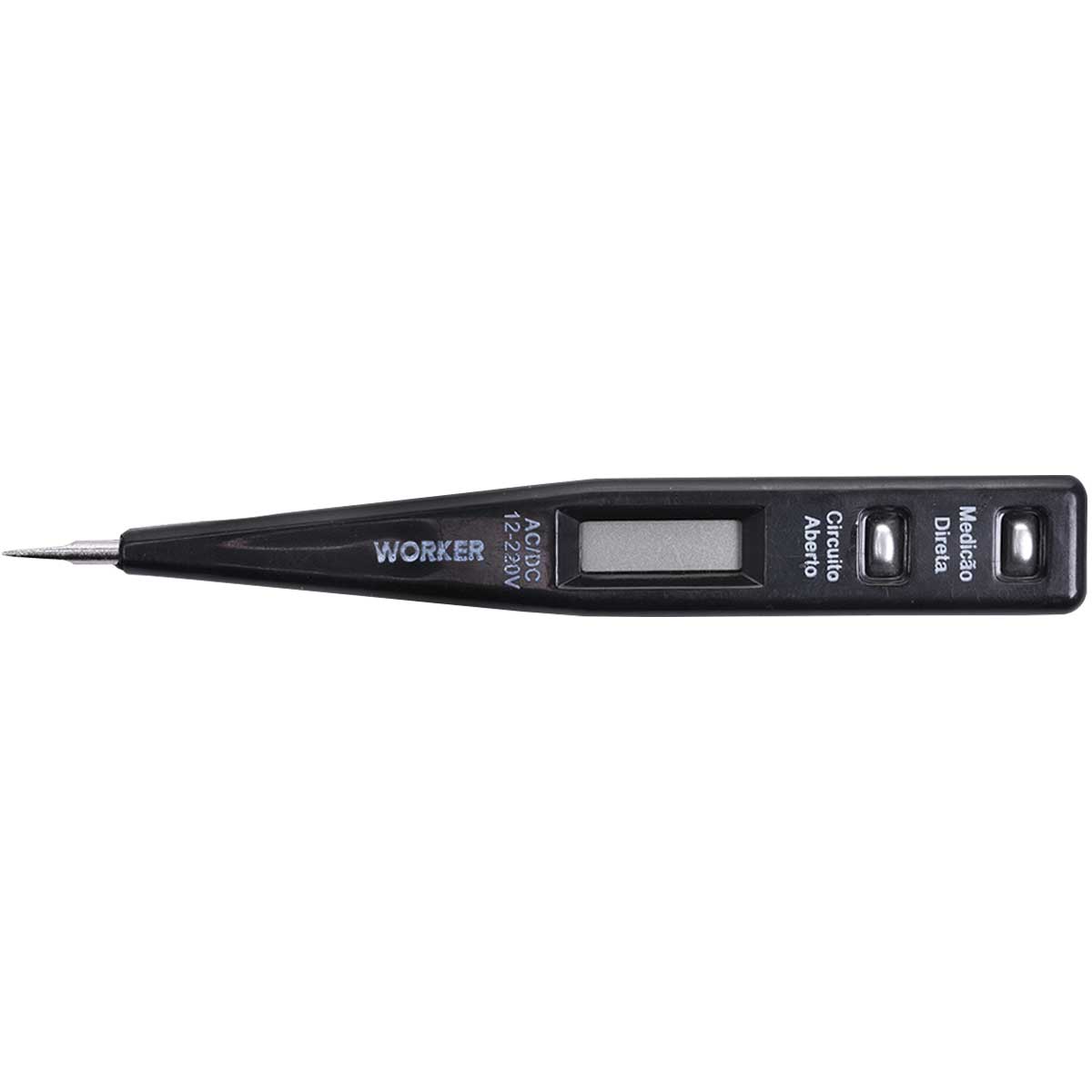 Chave Teste Digital De Voltagem 12V A 220V Worker