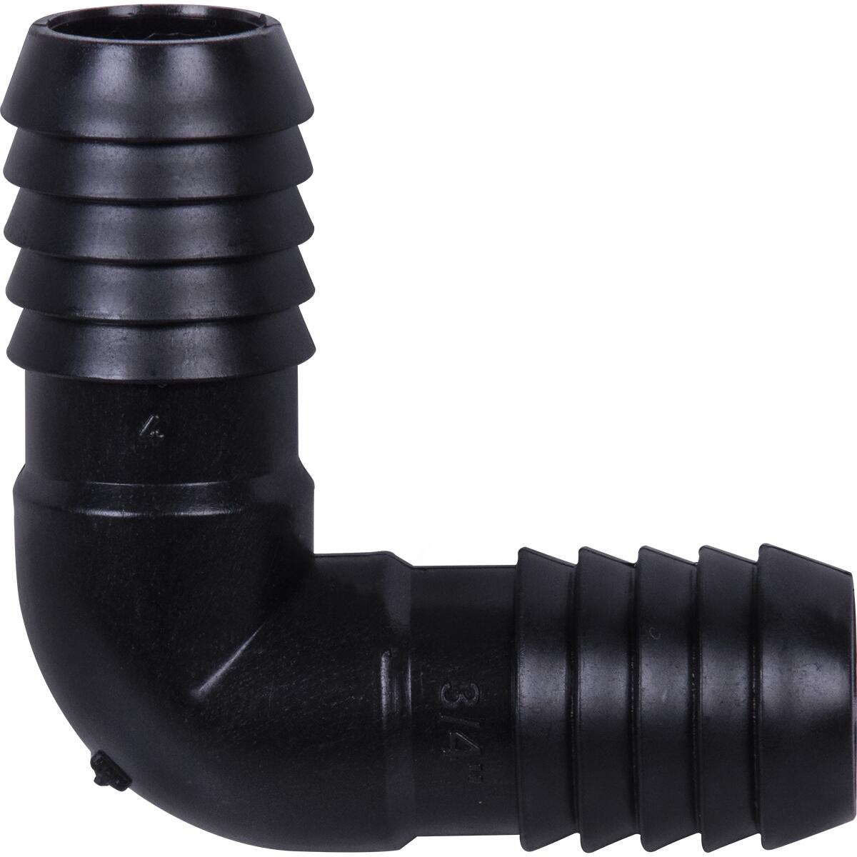 ConexÃ£o De Mangueira Joelho Interno Duplo 3/4â€ Preto Liege