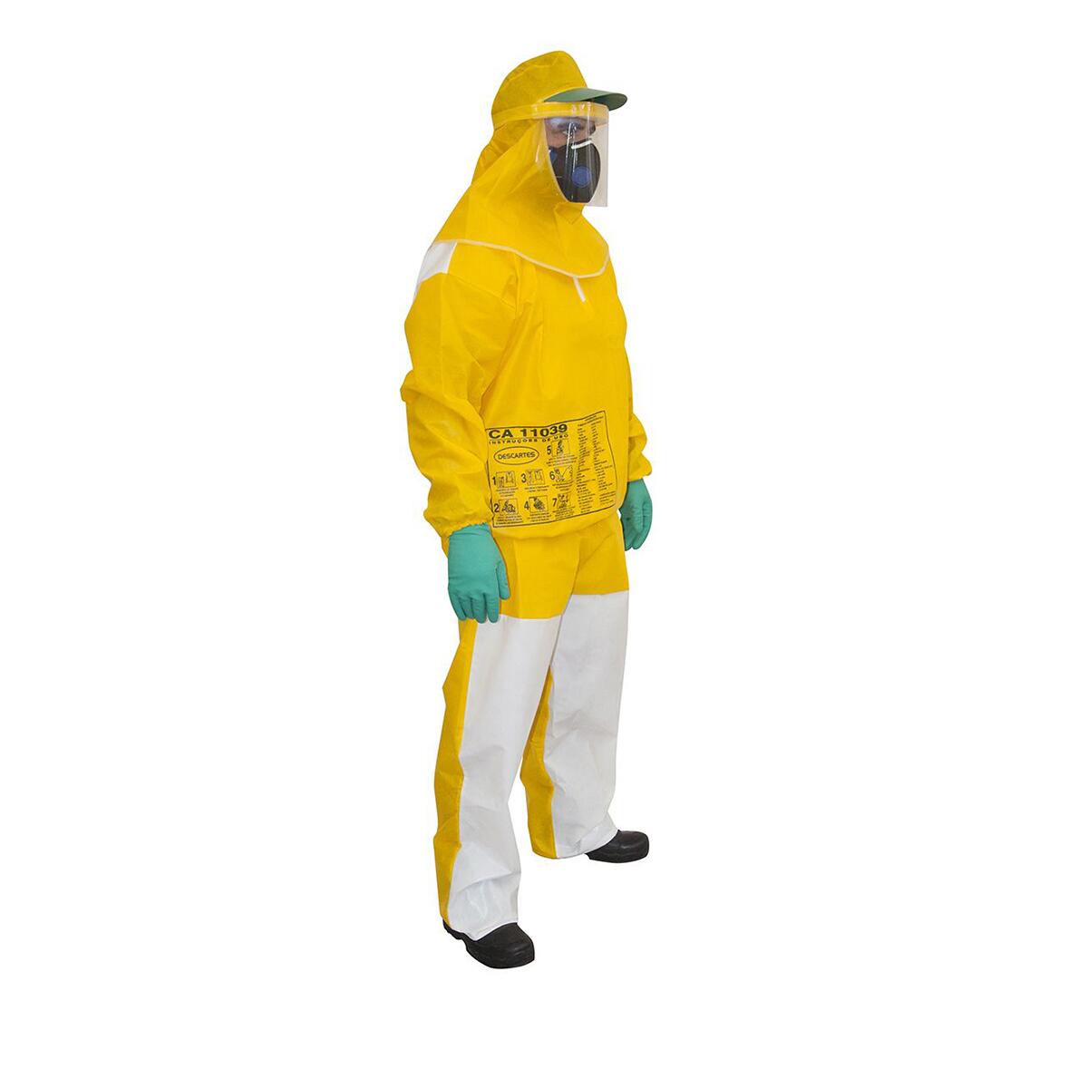 Conjunto Agricultura Descartes Amarelo Tam G