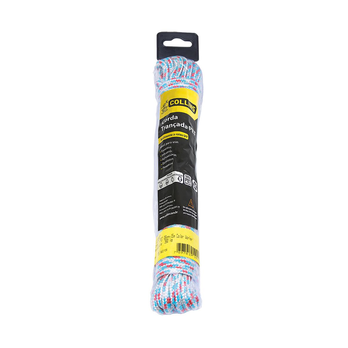 Corda Pet TranÃ§ada 6Mm Collins – Metro