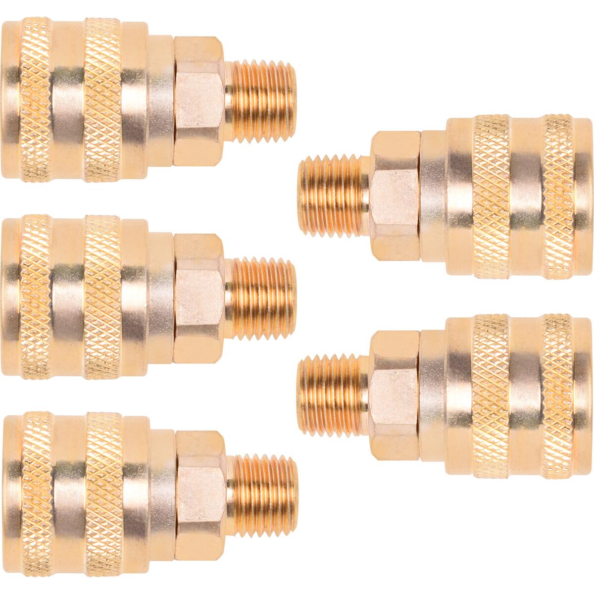 Engate RÃ¡pido 1/4 X 3/8 5Pcs Worker