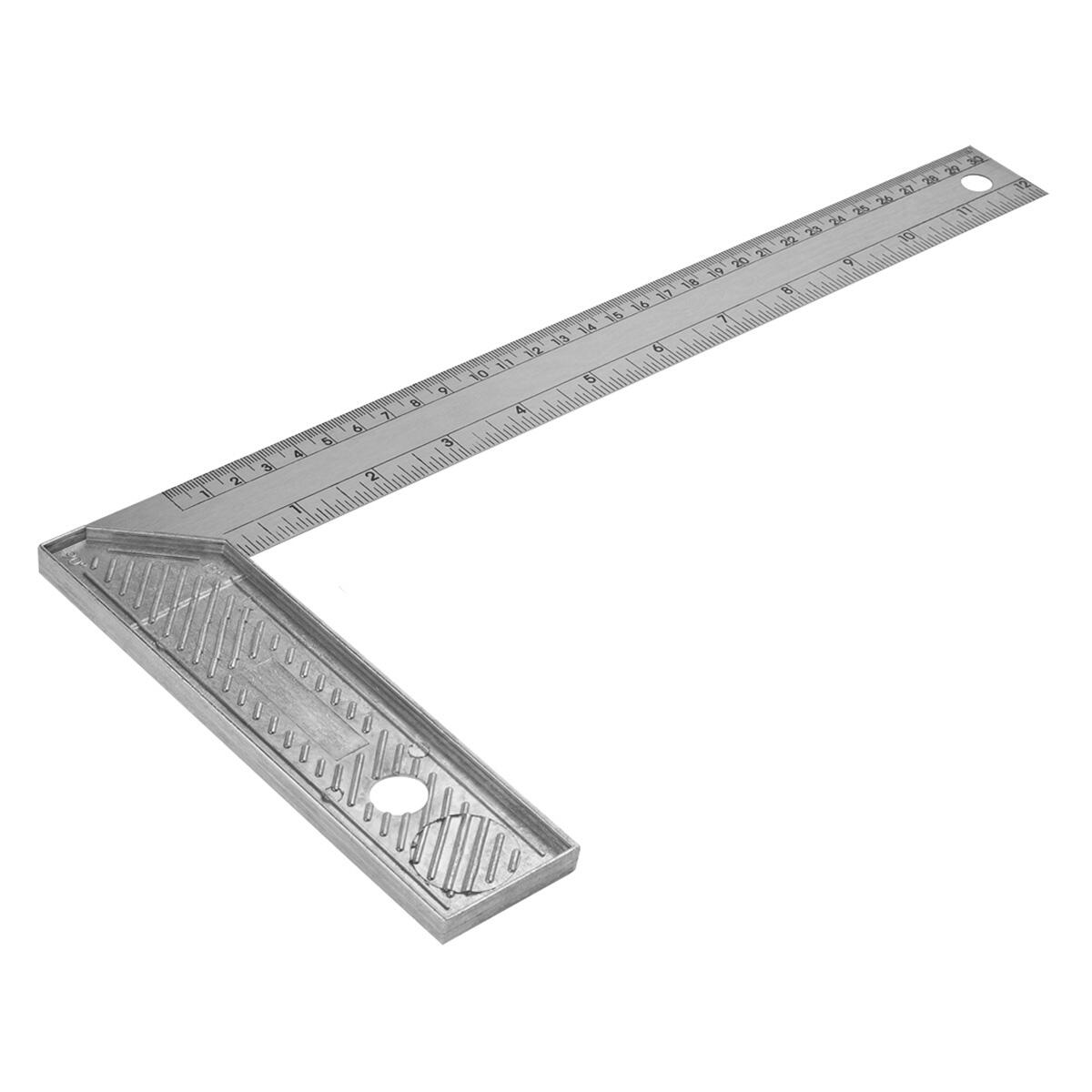 Esquadro AÃ§o Inox 12″ 300 Mm Cabo AlumÃ­nio Worker