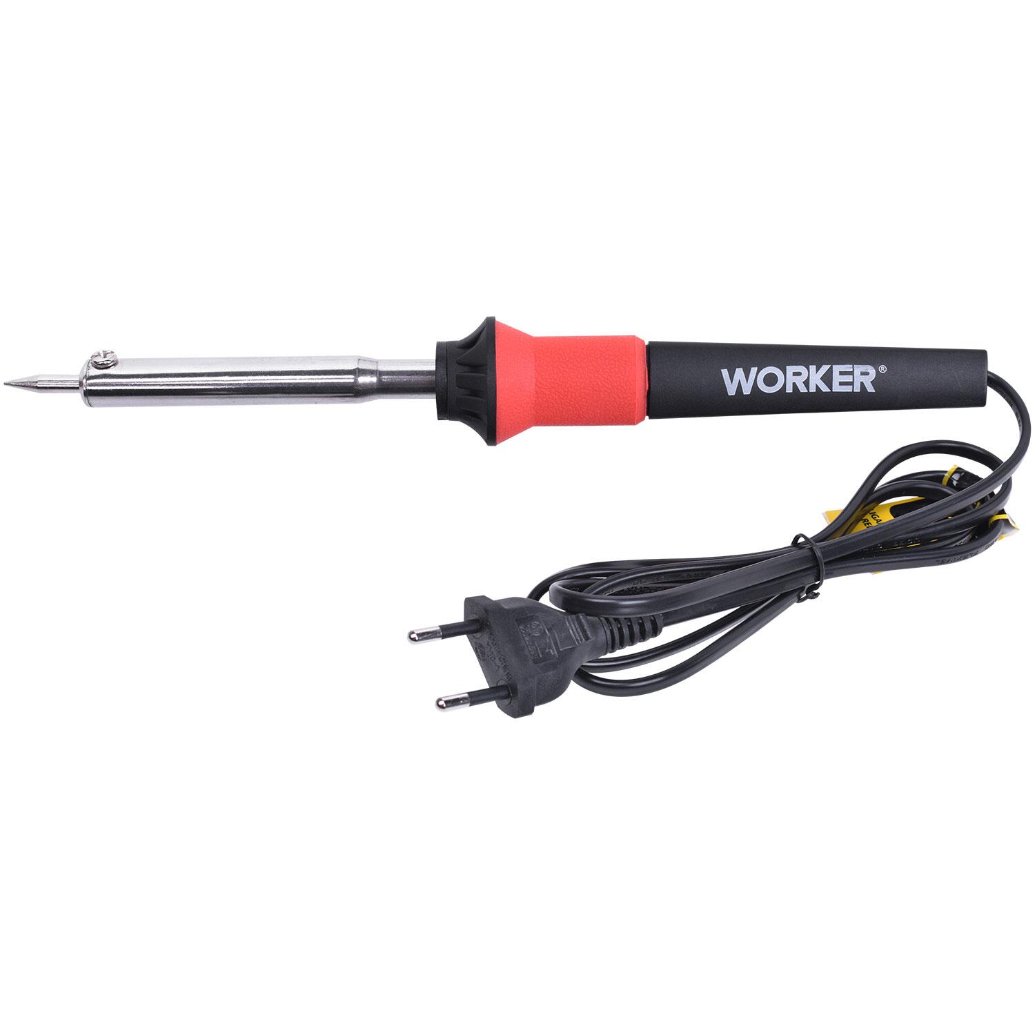 Ferro De Solda Com Cabo De PlÃ¡stico ReforÃ§ado 60W 127V Worker