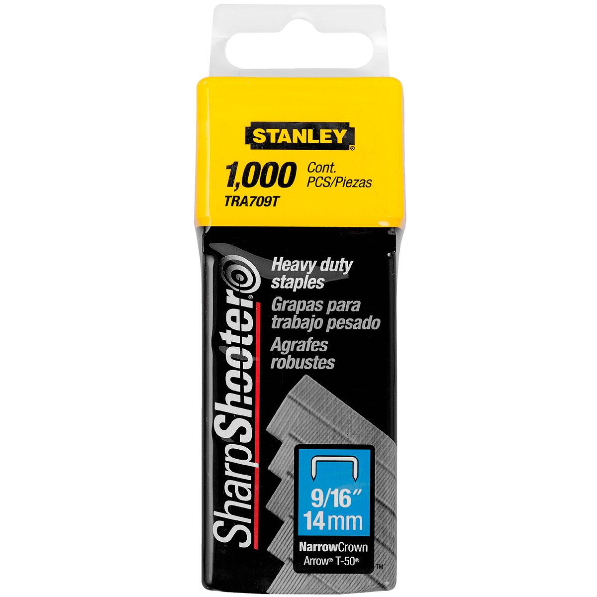 Grampos Para Trabalho Pesado De AÃ§o 9/16″ G Stanley