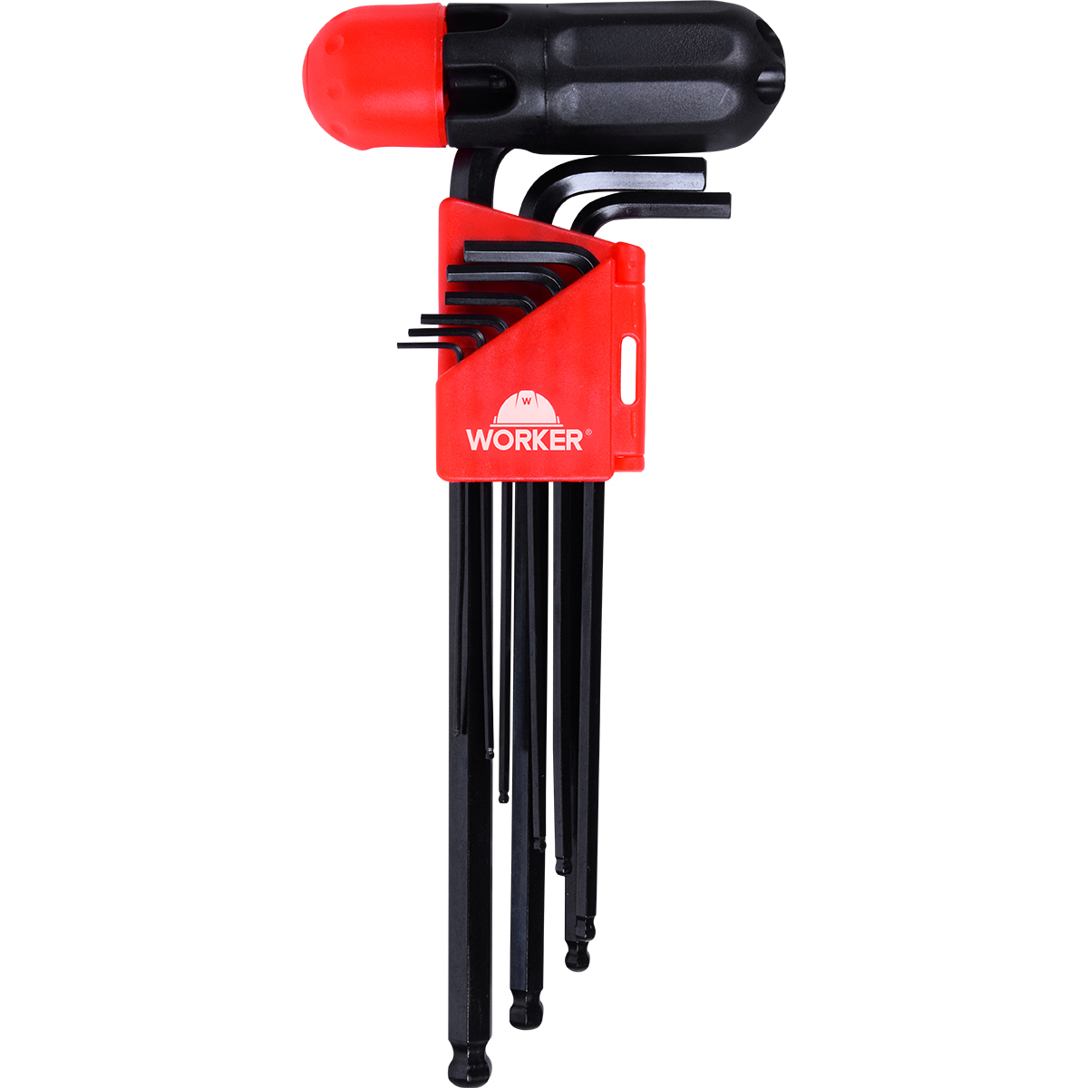 Jogo De Chave Hexagonal Abaulada 1.5 A 10Mm 10 PeÃ§as Worker