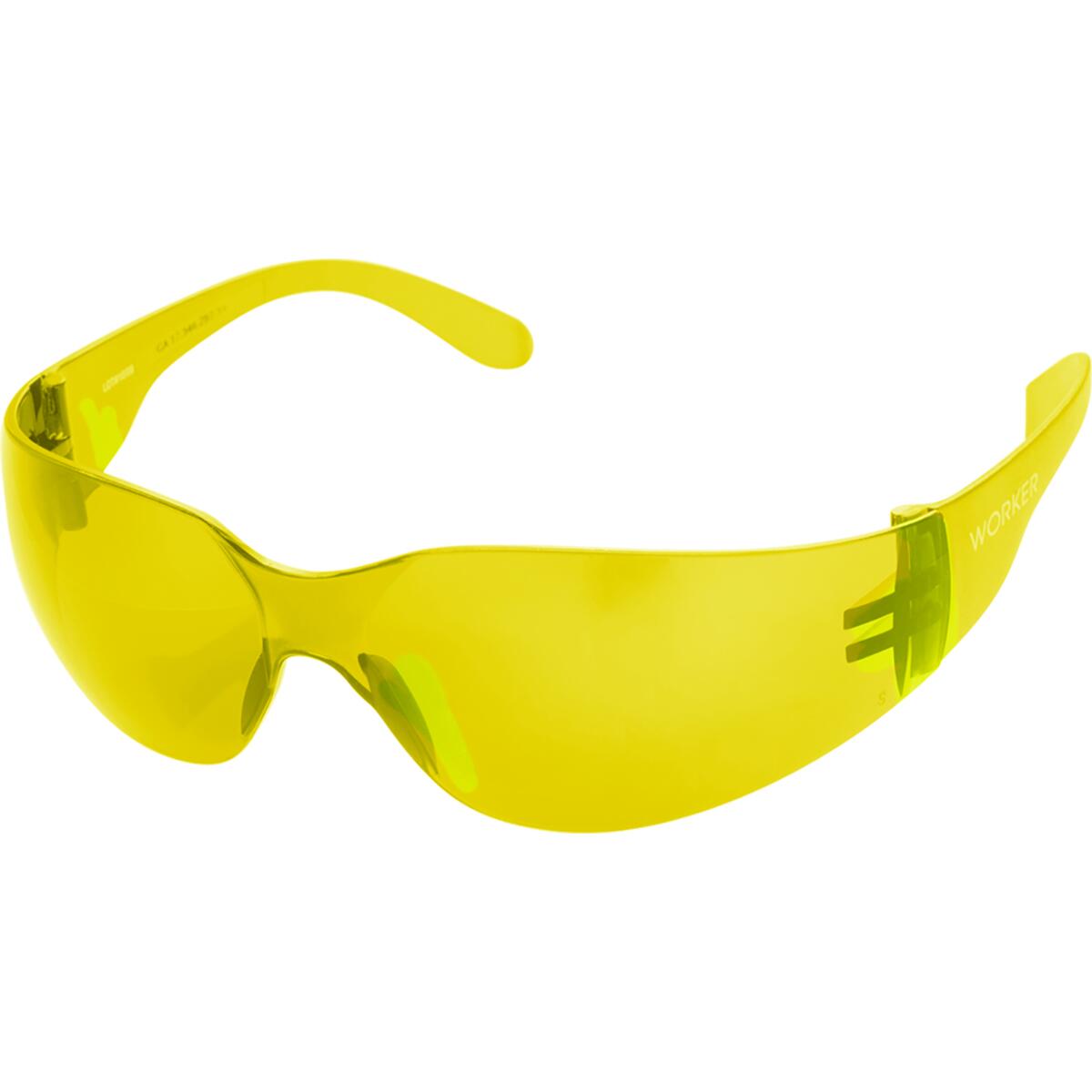 Ã“culos De SeguranÃ§a Policarbonato Amarelo Wk2-A Worker