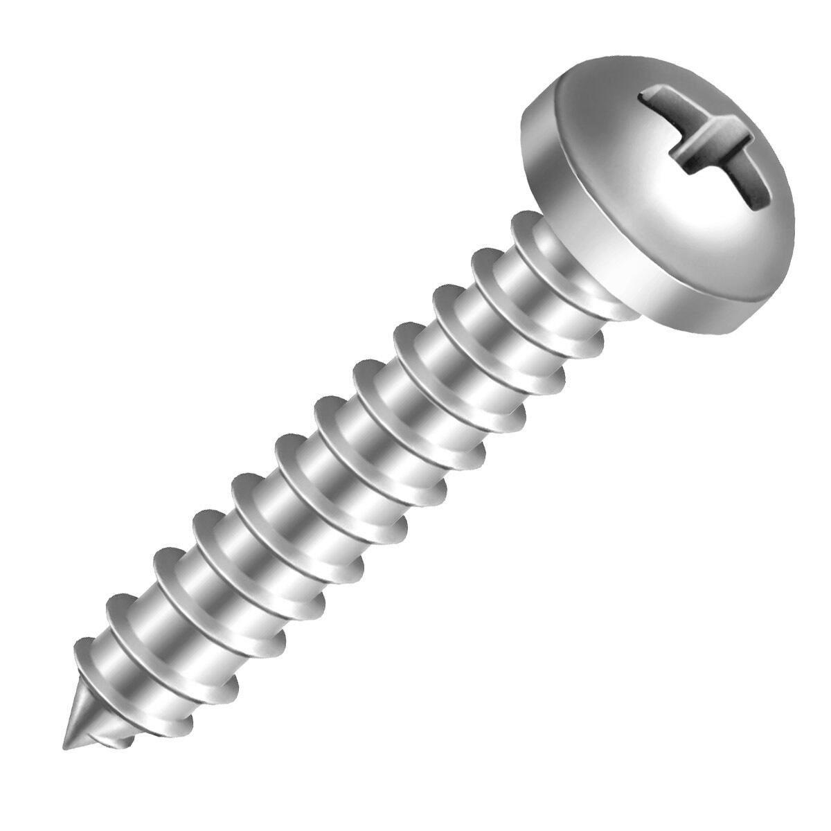 Parafuso Auto Atarraxante Panela Zinc 3,5X19Mm 500 PeÃ§as