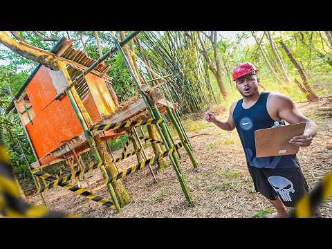 Leia mais sobre o artigo BATALHA DA MELHOR CONSTRUÇÃO DE CASA NA ÁRVORE COM MEUS AMIGOS